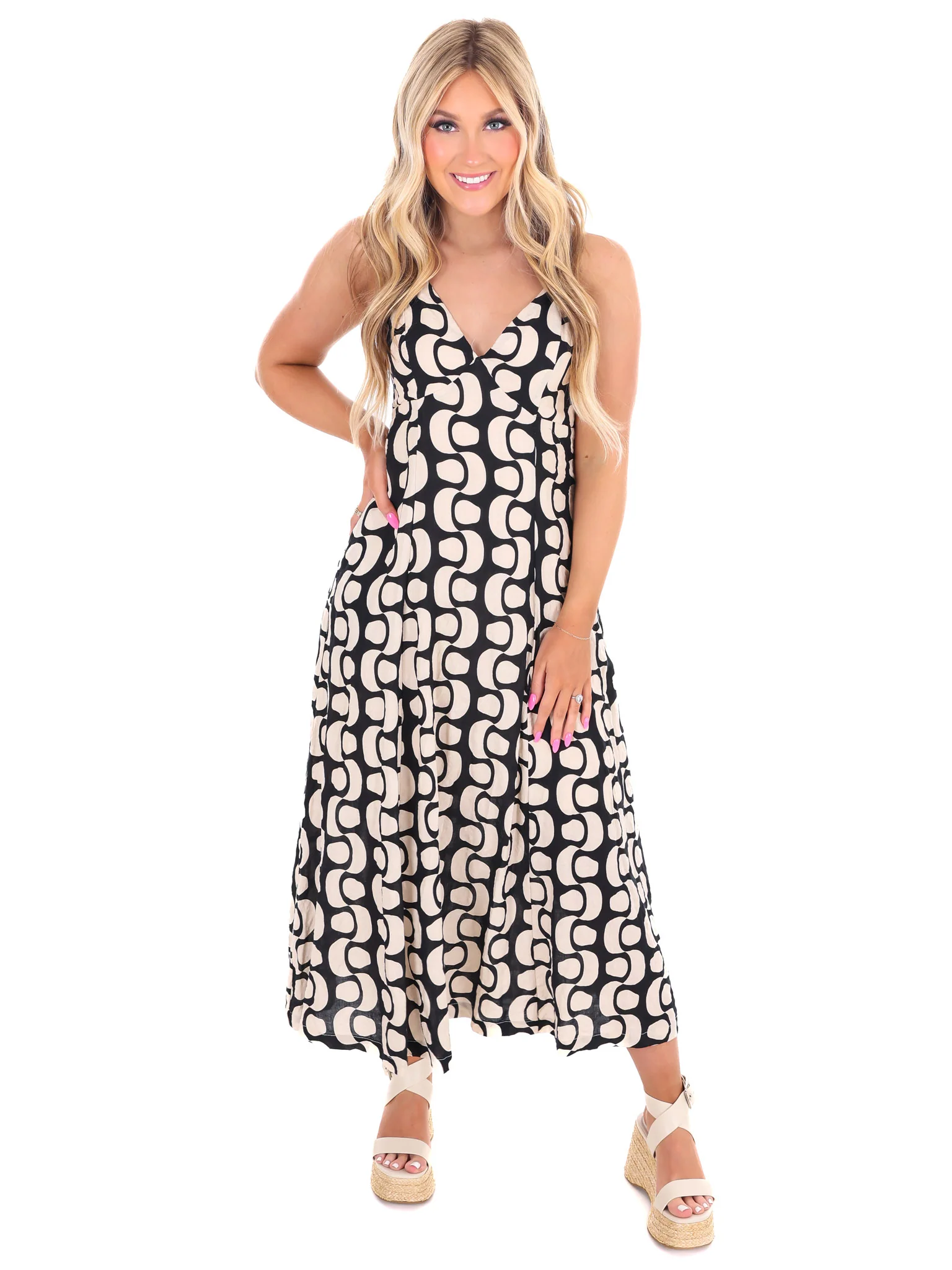 Walk with Me Printed Maxi Dress - Image 5