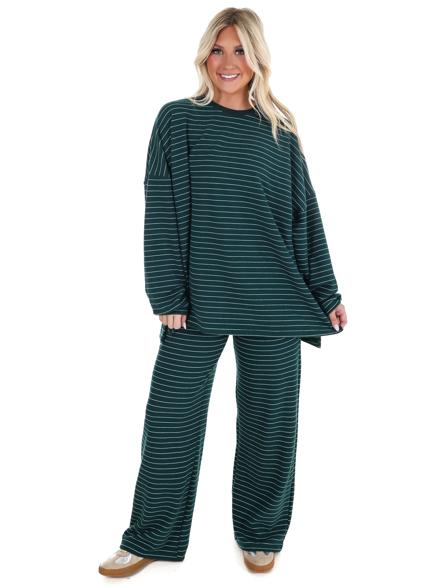 Warm Wishes Fleece Oversized Top - Image 4
