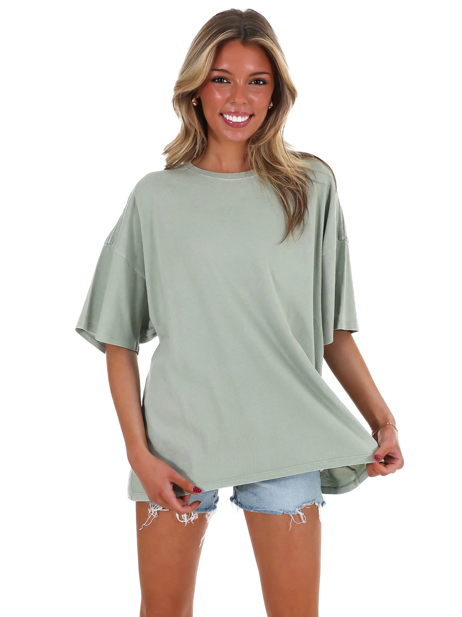 Washed Comfort Oversized Tee - Image 14