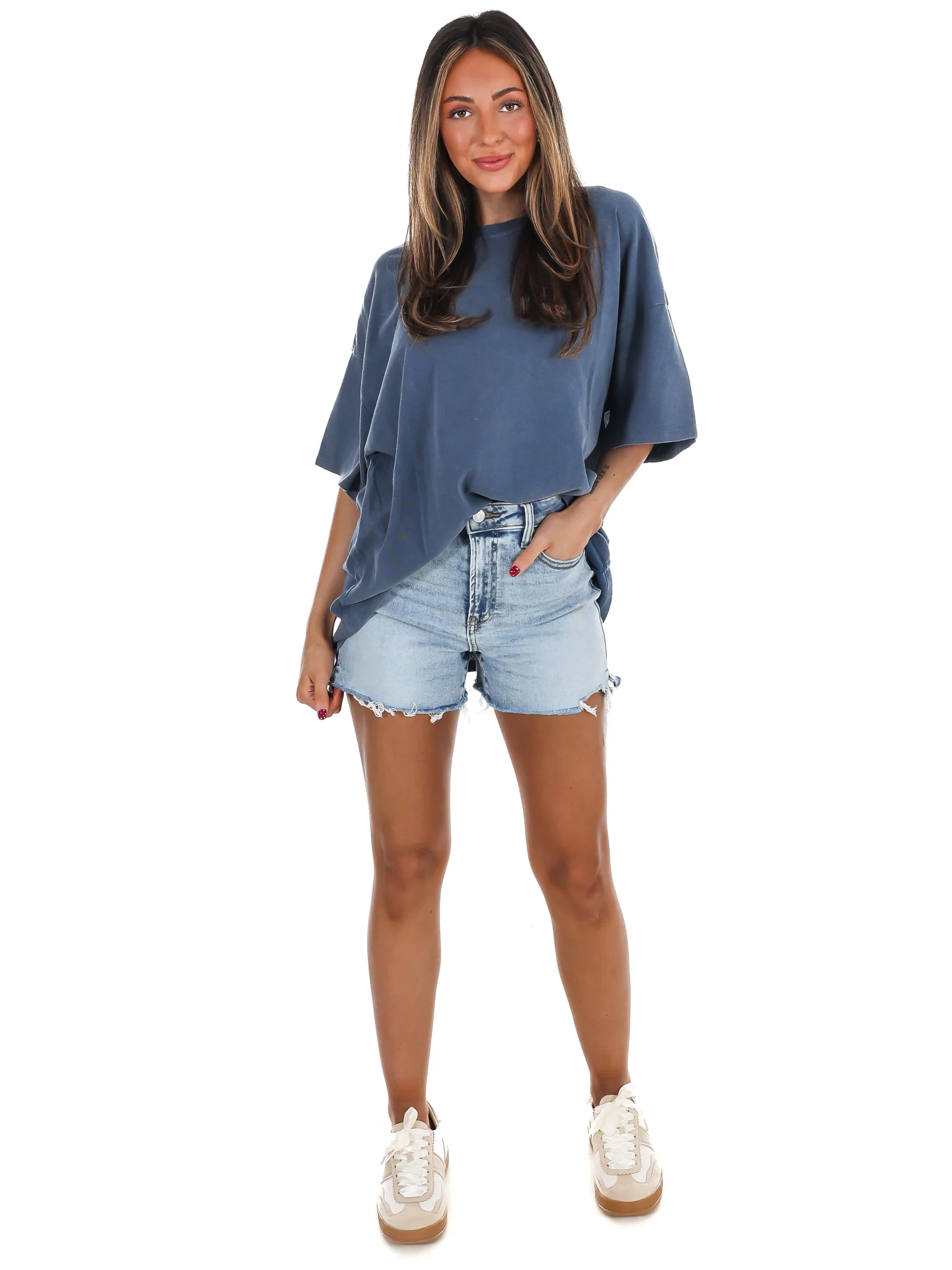 Washed Comfort Oversized Tee - Image 24