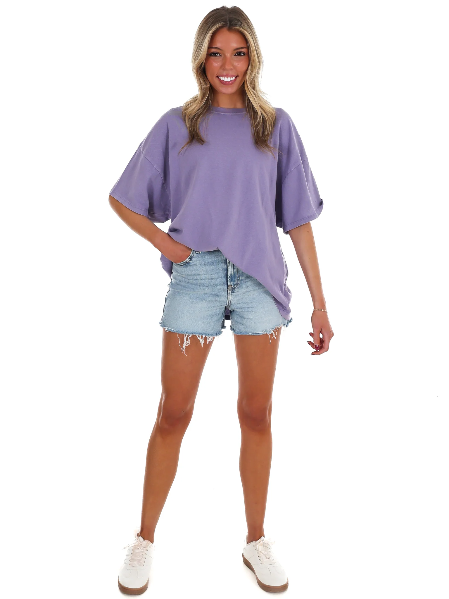 Washed Comfort Oversized Tee - Image 30