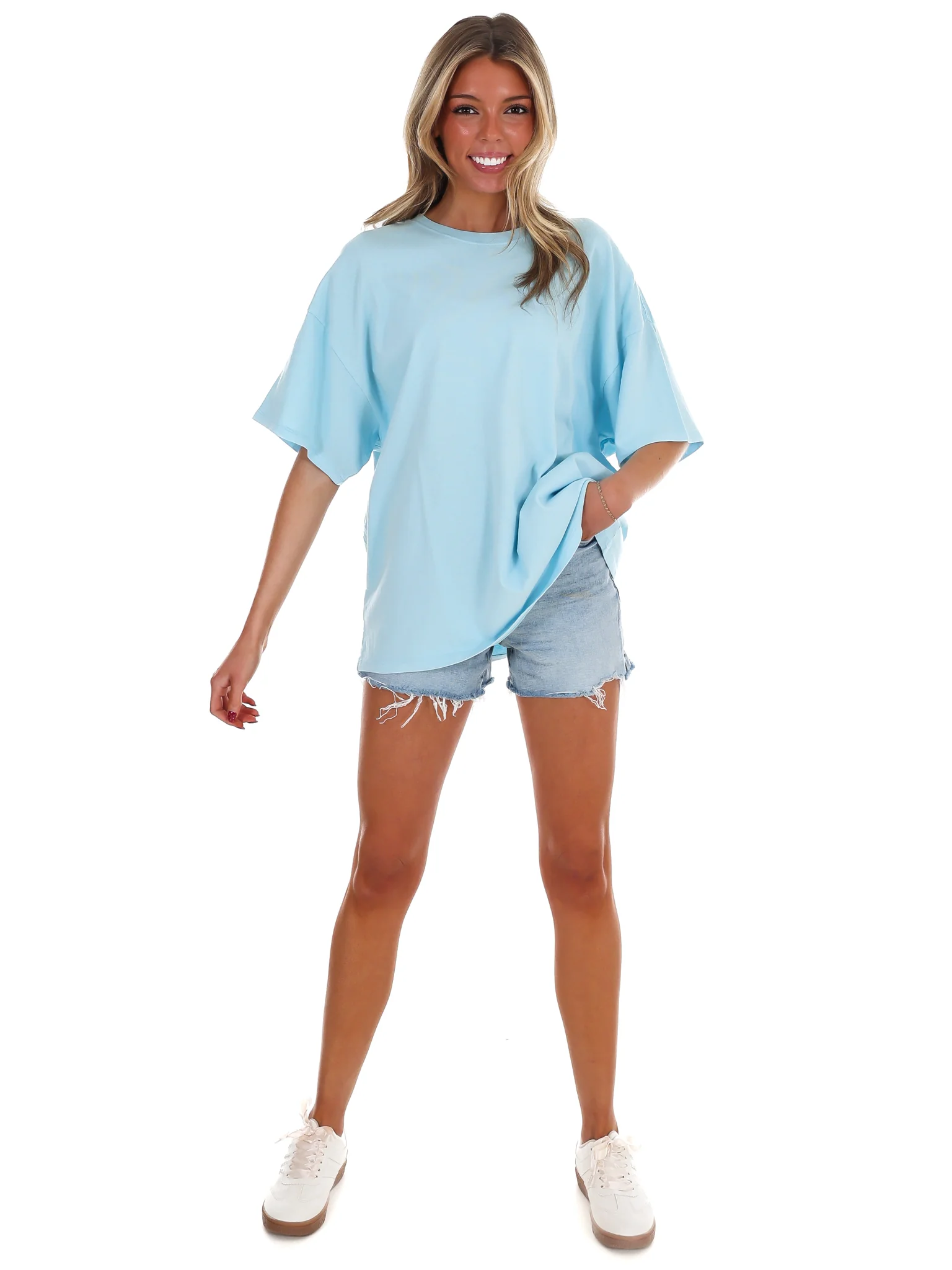Washed Comfort Oversized Tee - Image 58