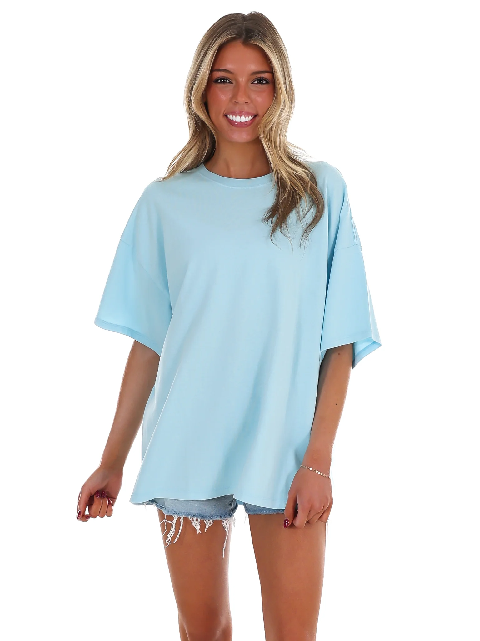 Washed Comfort Oversized Tee - Image 59
