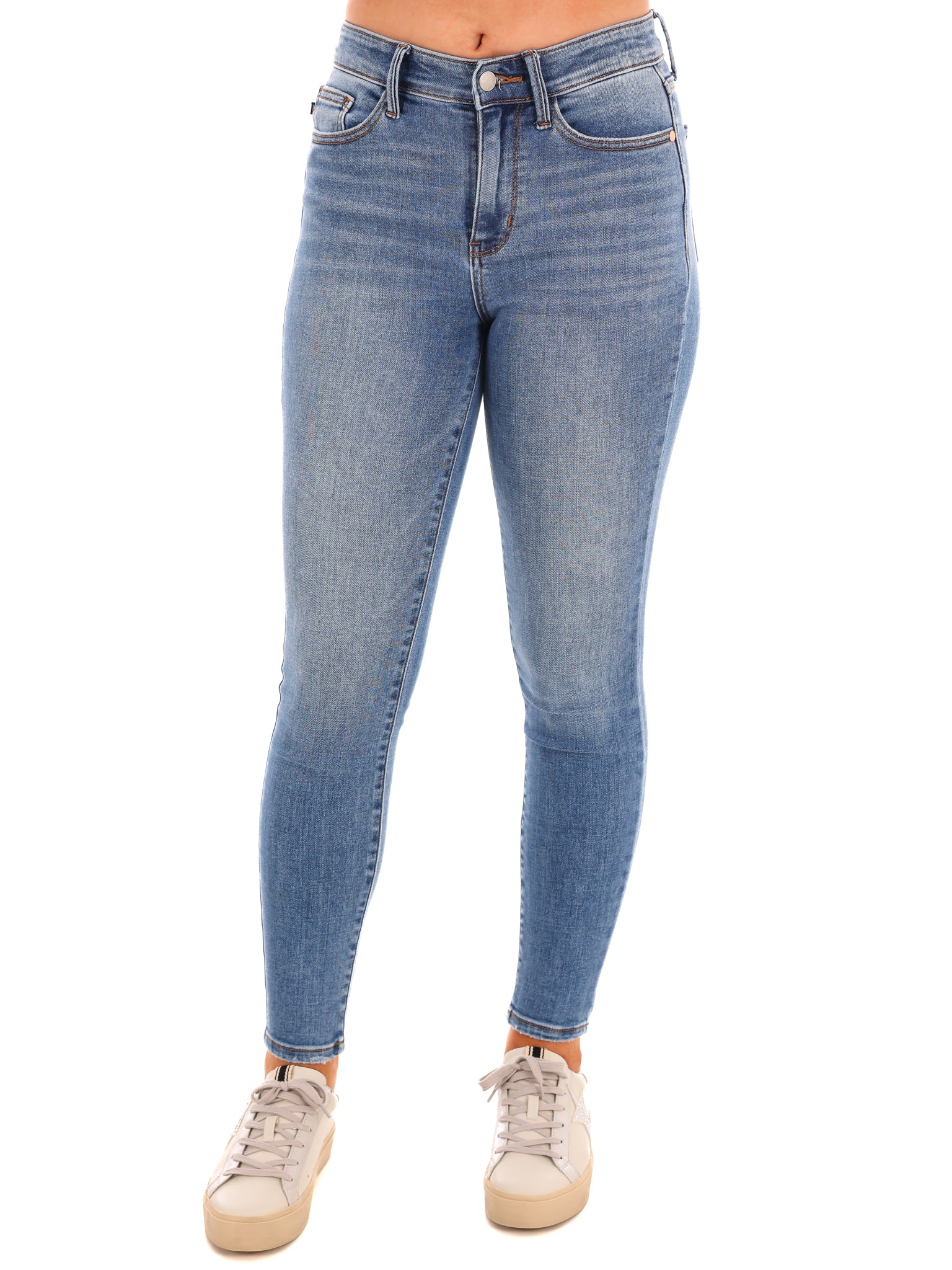 Watch Me Work Vintage Skinny Jean - Image 3