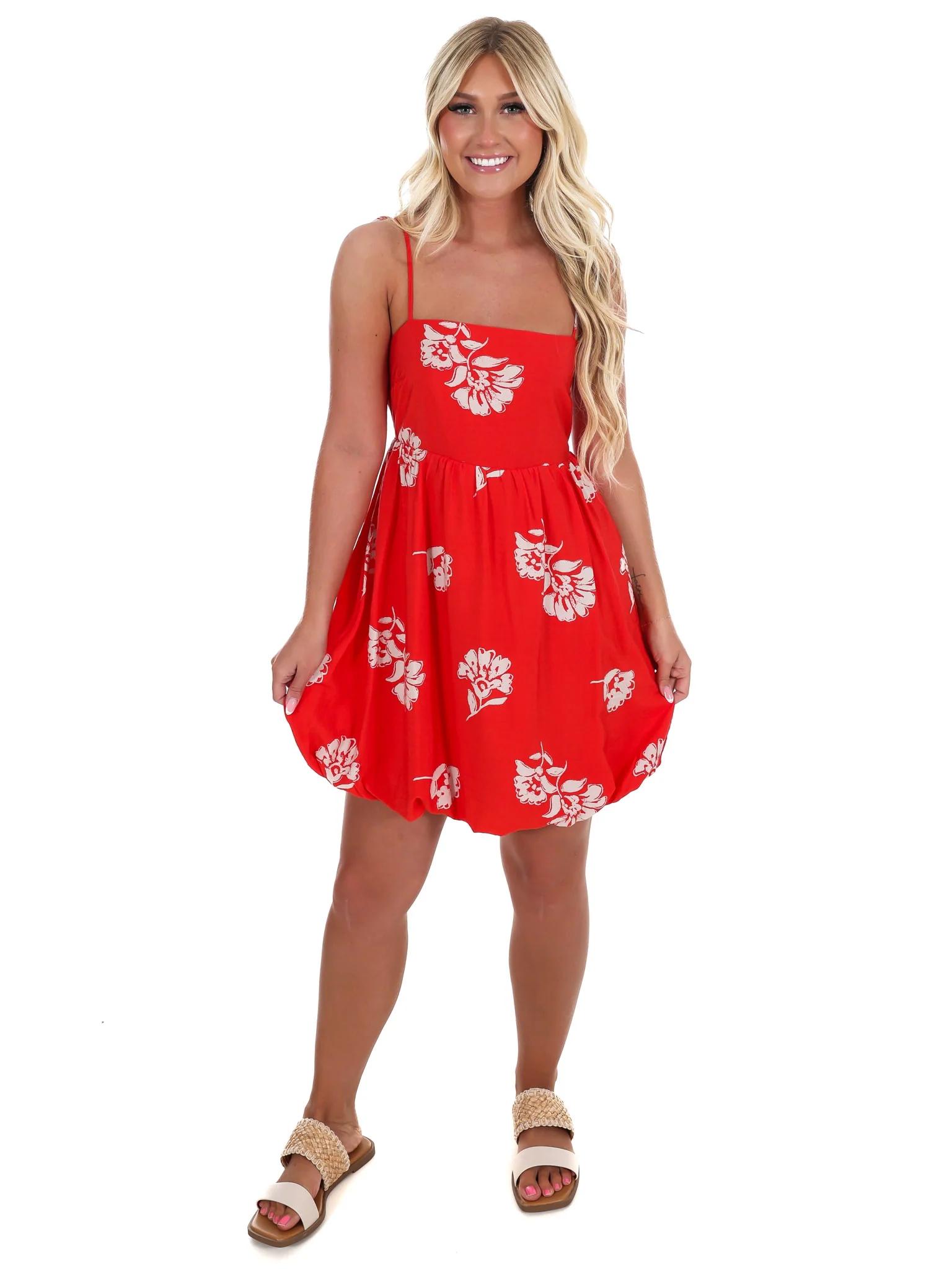 Weekend Getaway Floral Mini Dress - Image 4
