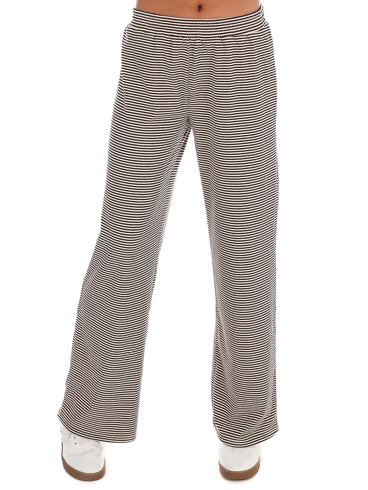 Well Defined Striped Fleece Lounge Pants - Image 3