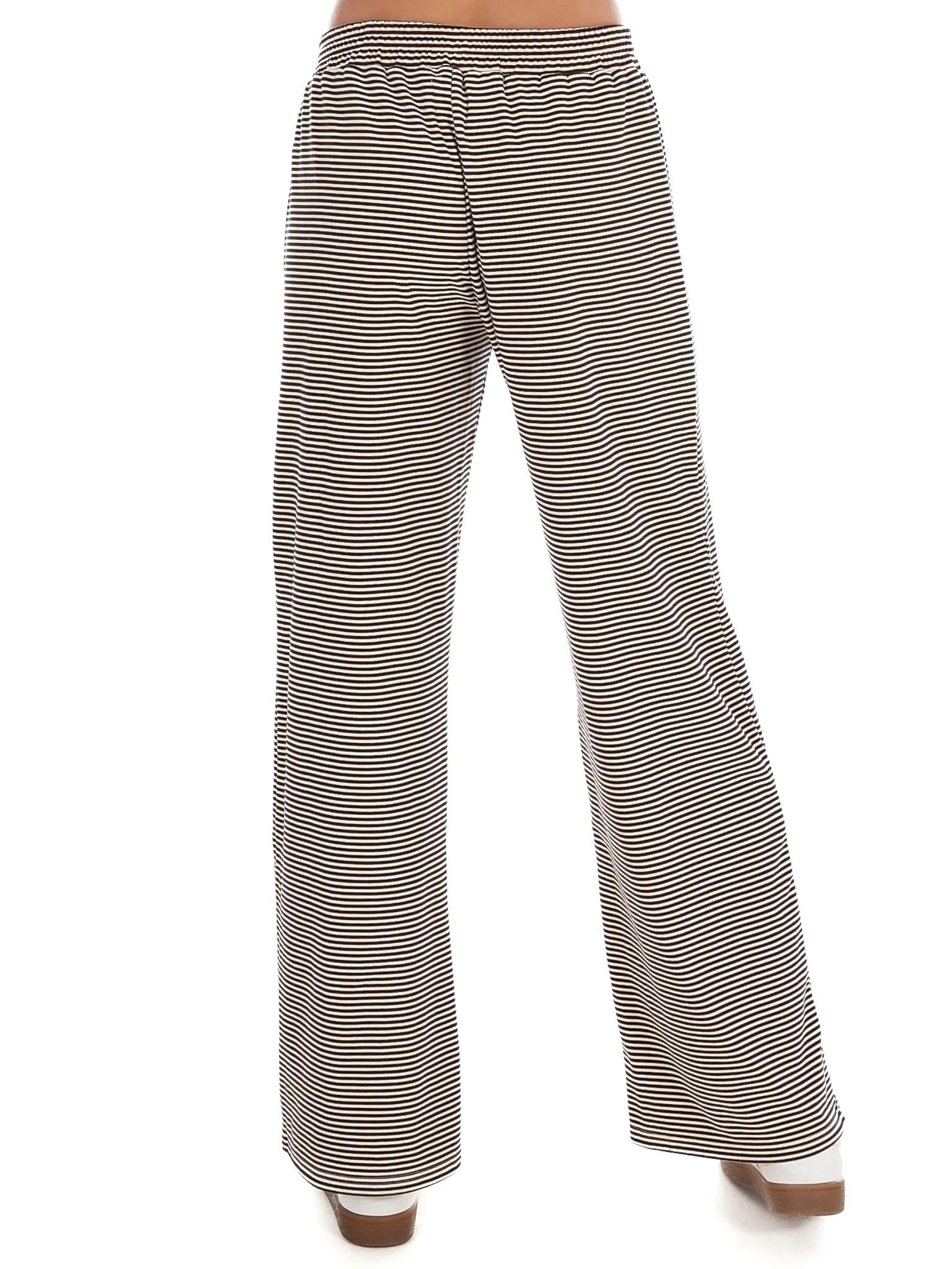 Well Defined Striped Fleece Lounge Pants - Image 5