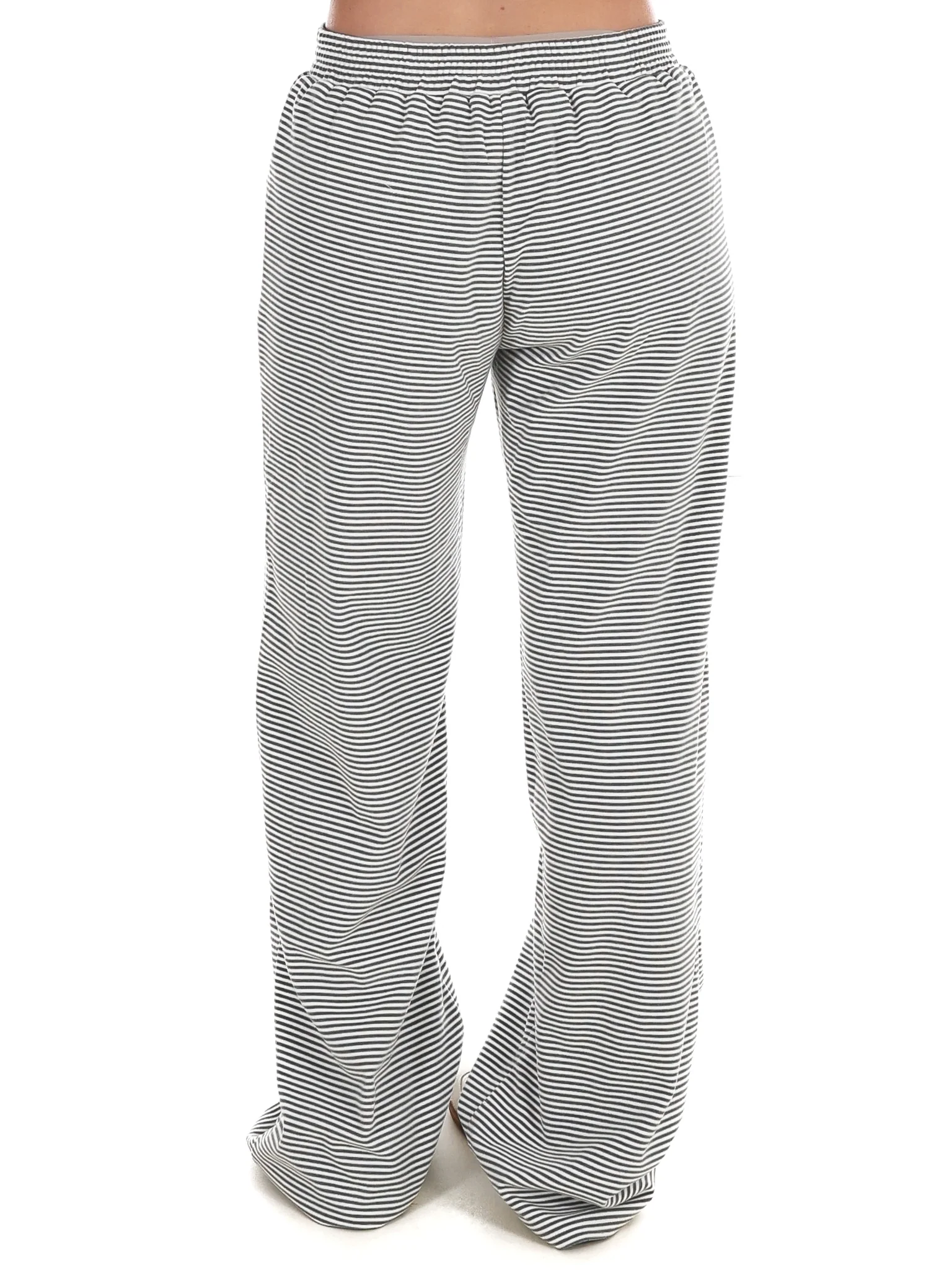 Well Defined Striped Fleece Lounge Pants - Image 7