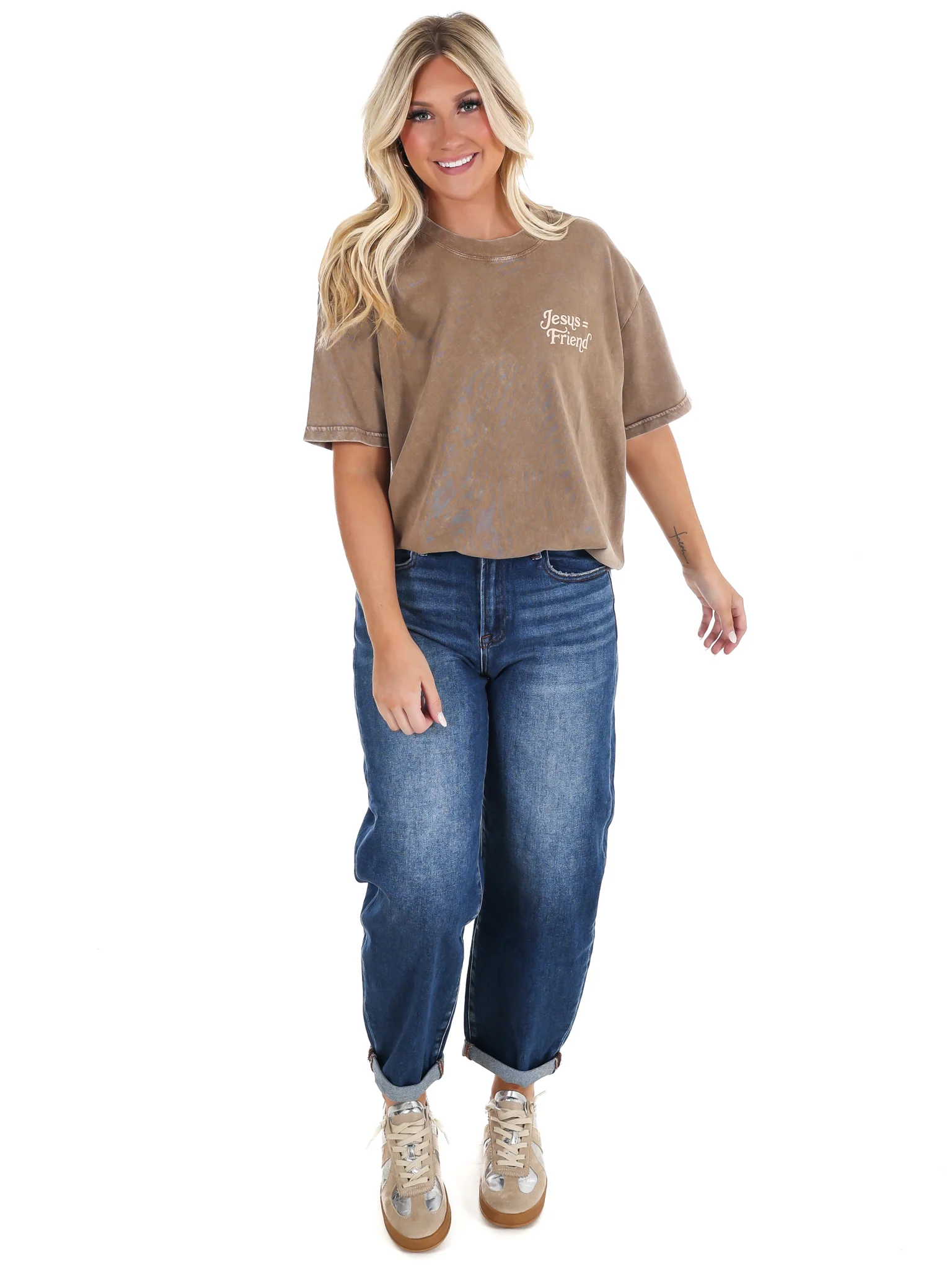 What A Friend in Jesus Graphic Tee - Image 11