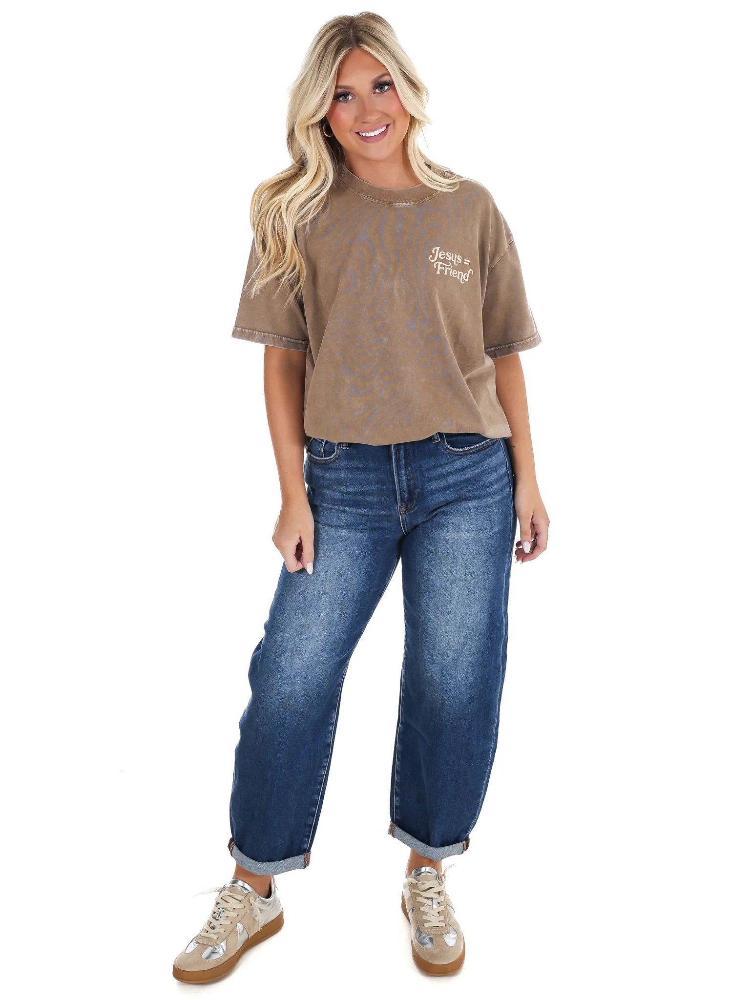 What A Friend in Jesus Graphic Tee - Image 9