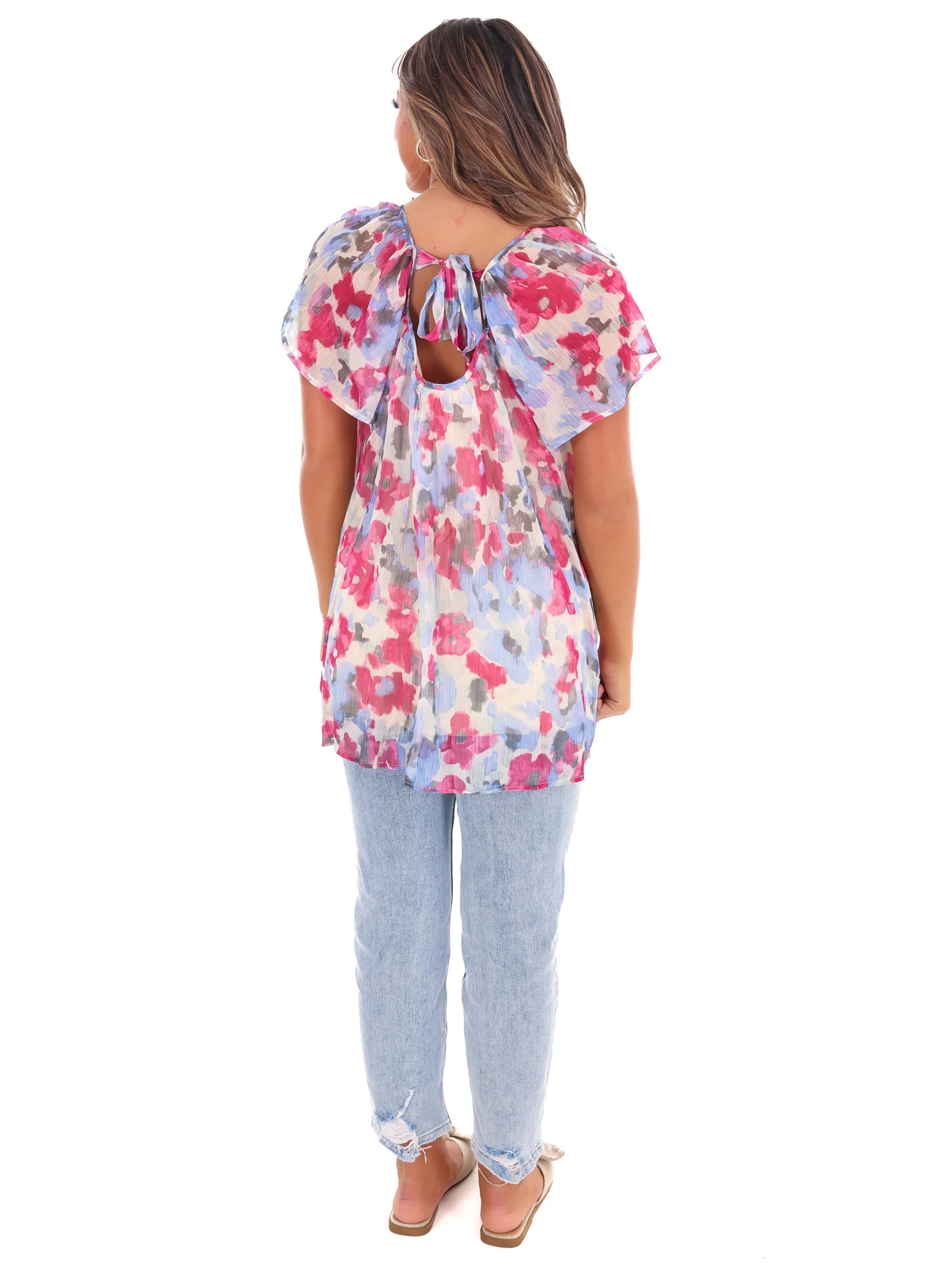 What About Us Floral Tunic Top - Image 7