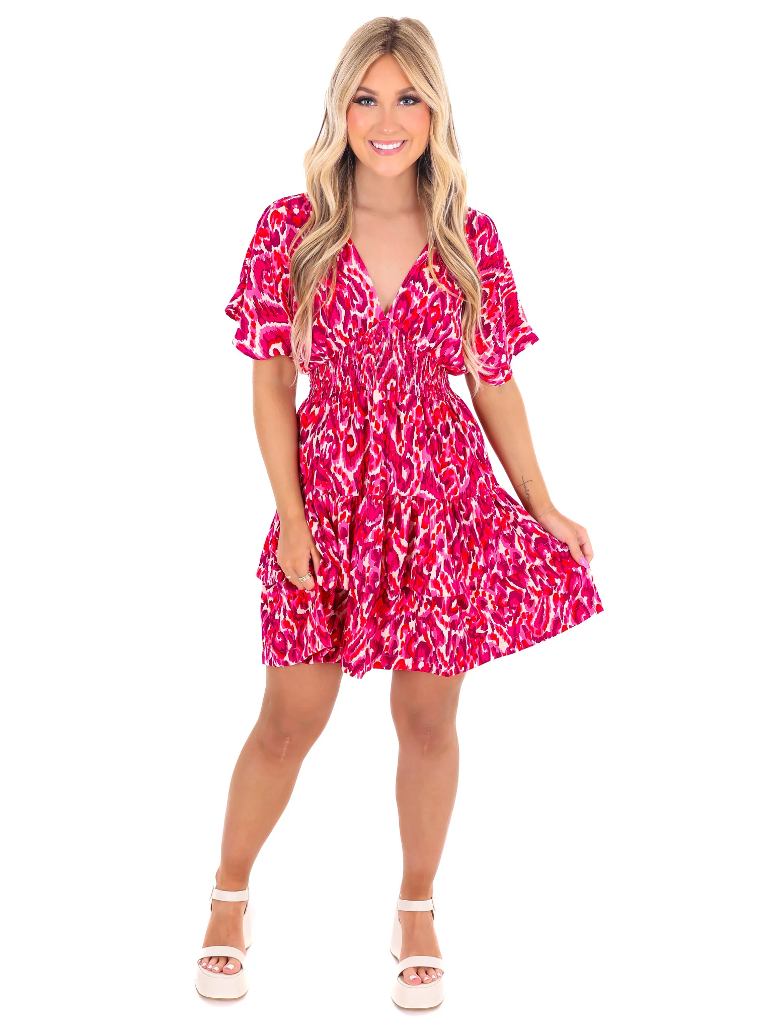 What if We Met Print Dress - Image 2