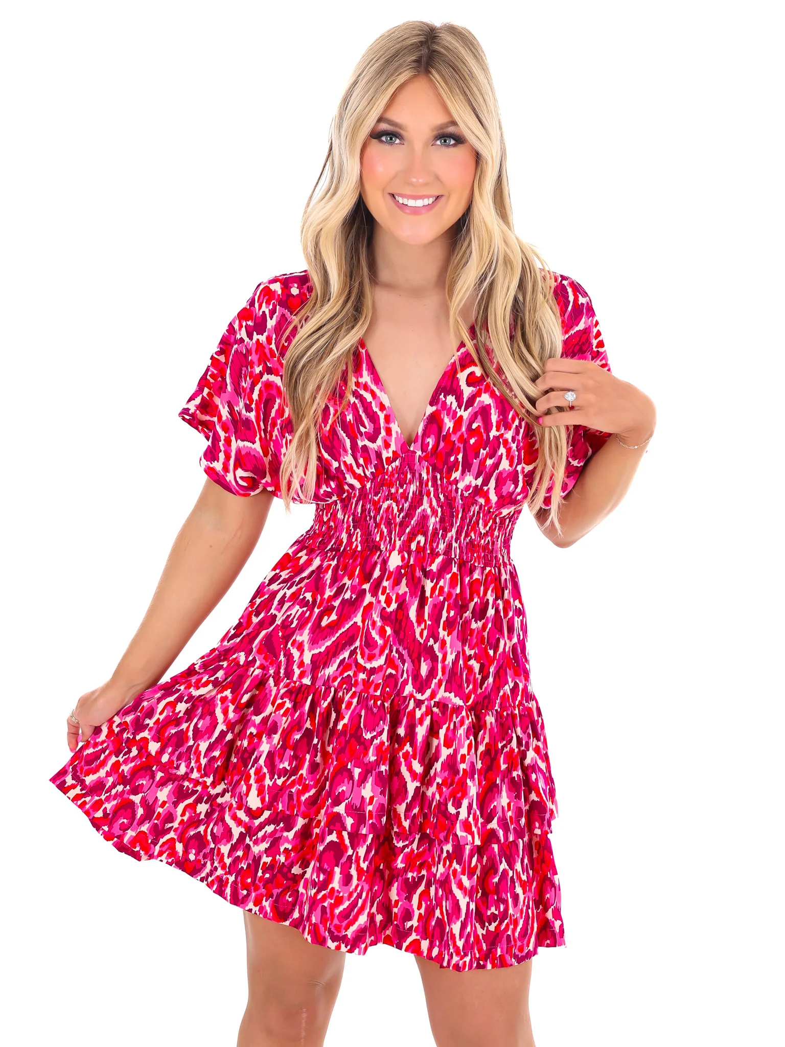 What if We Met Print Dress - Image 5
