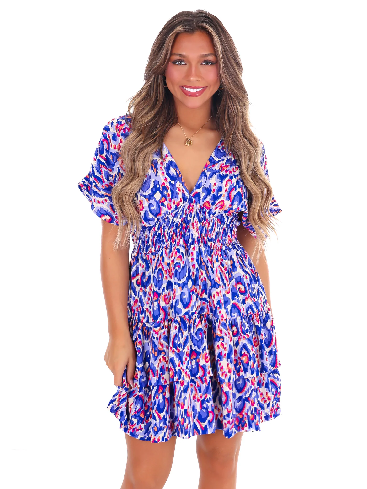 What if We Met Print Dress - Image 9