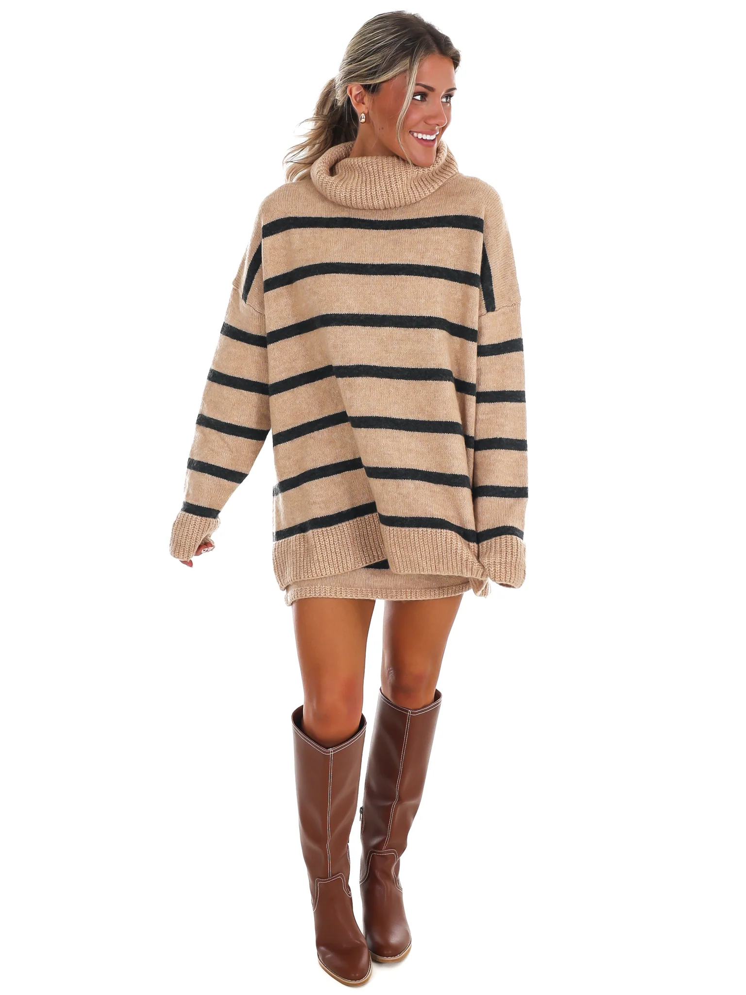 What You Want Stripe Sweater Two Piece Set - Image 6