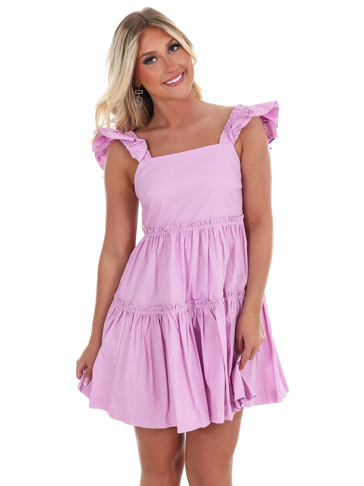 When the Time Comes Tiered Dress - Image 10