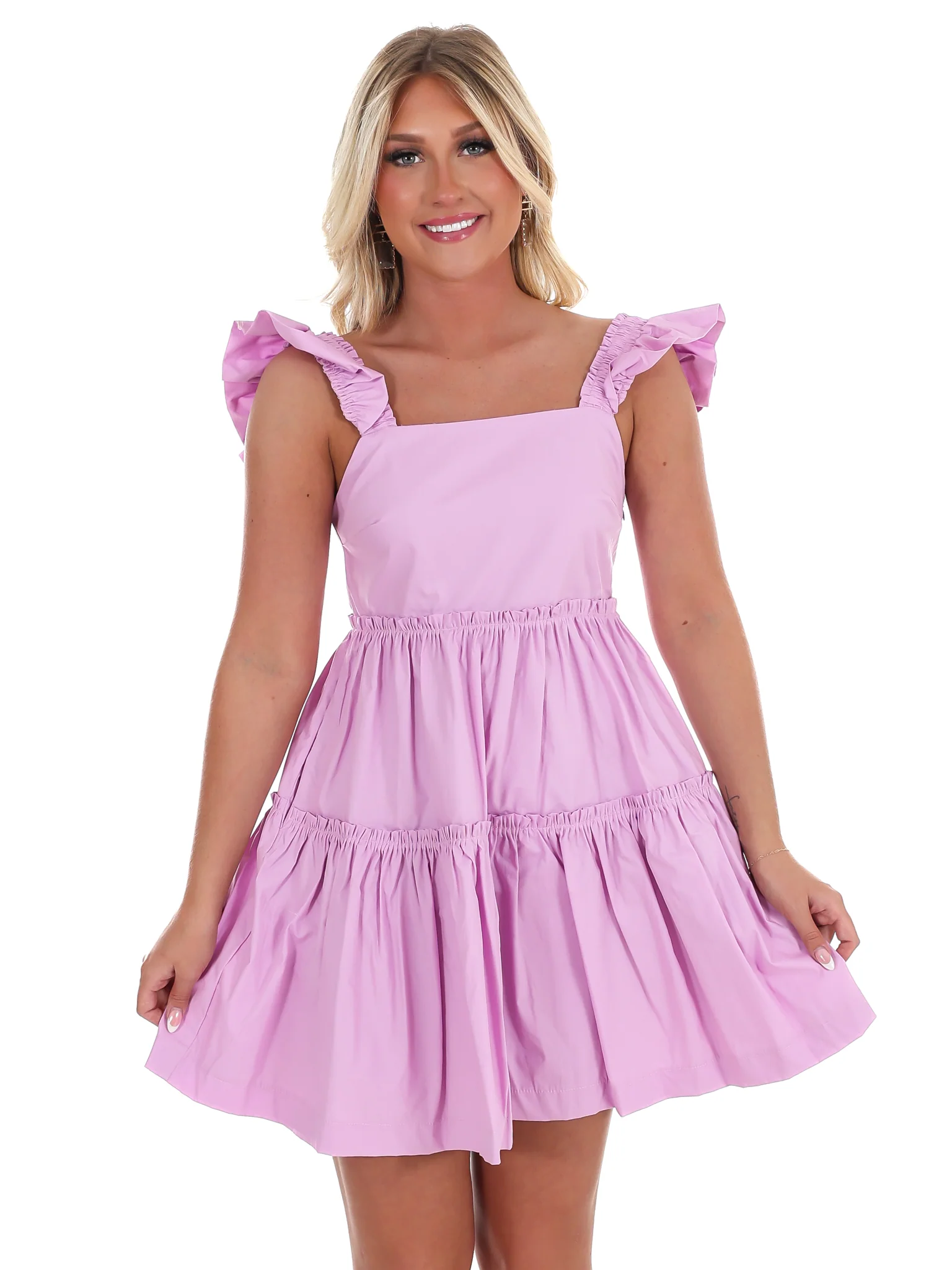 When the Time Comes Tiered Dress - Image 12