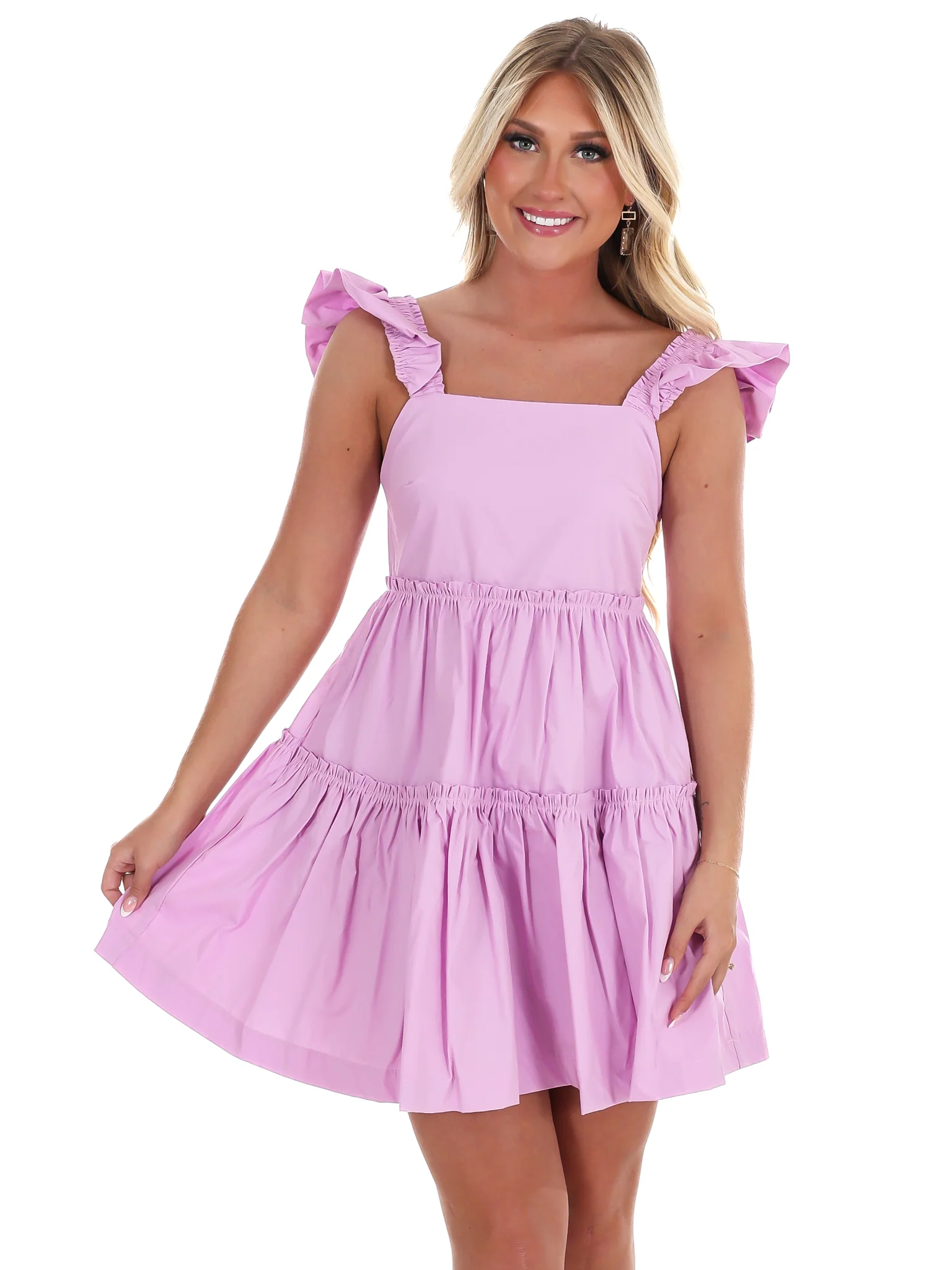 When the Time Comes Tiered Dress - Image 8