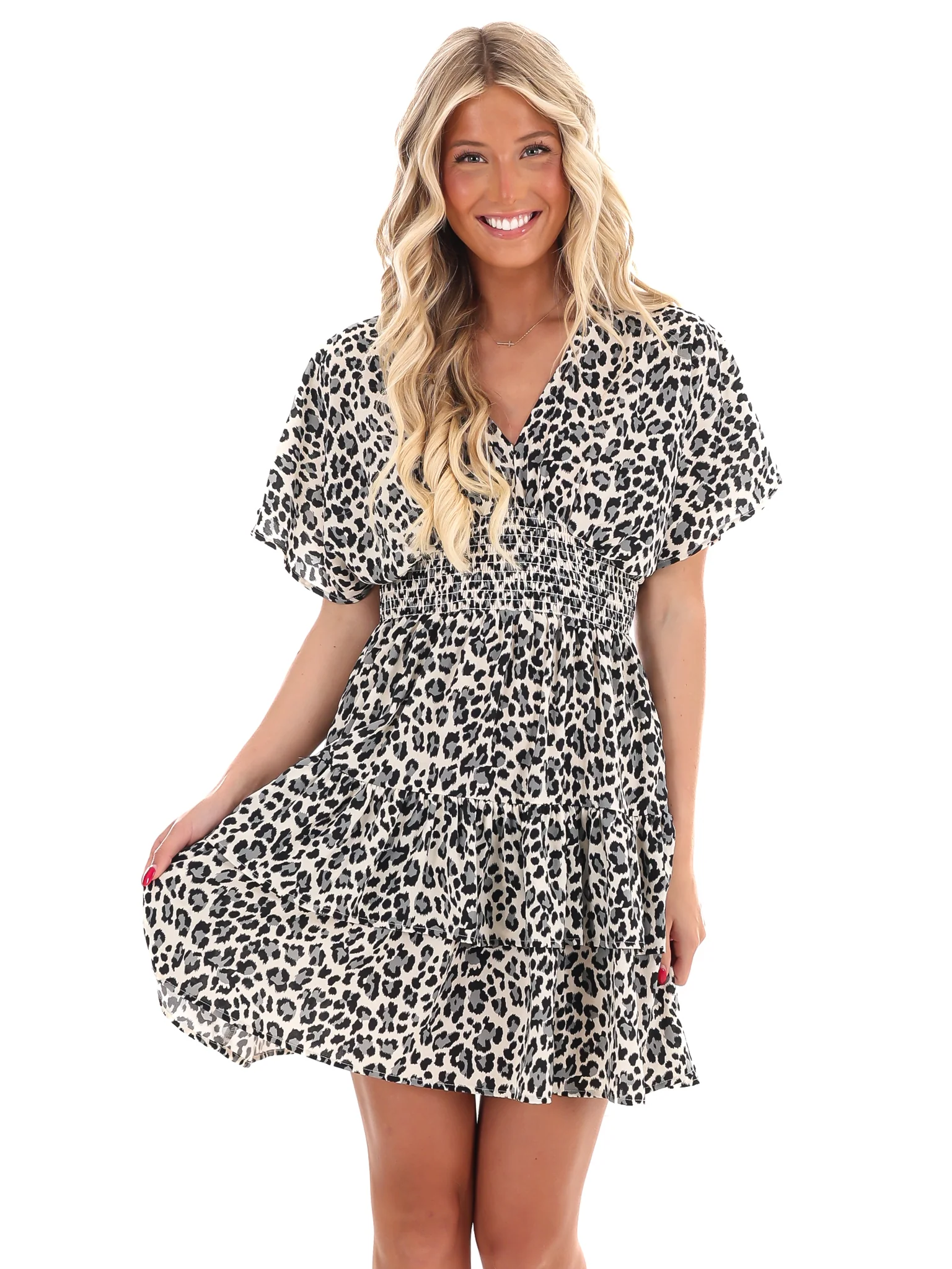 When We Meet Leopard Mini Dress - Image 3