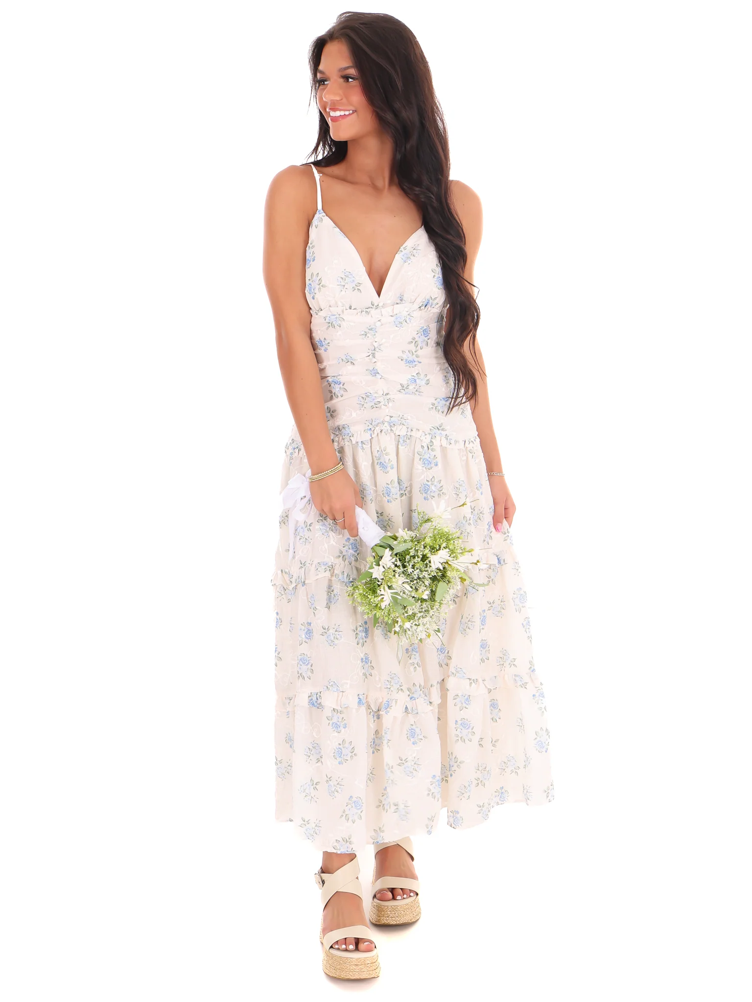 Where I Come From Floral Maxi Dress - Image 3