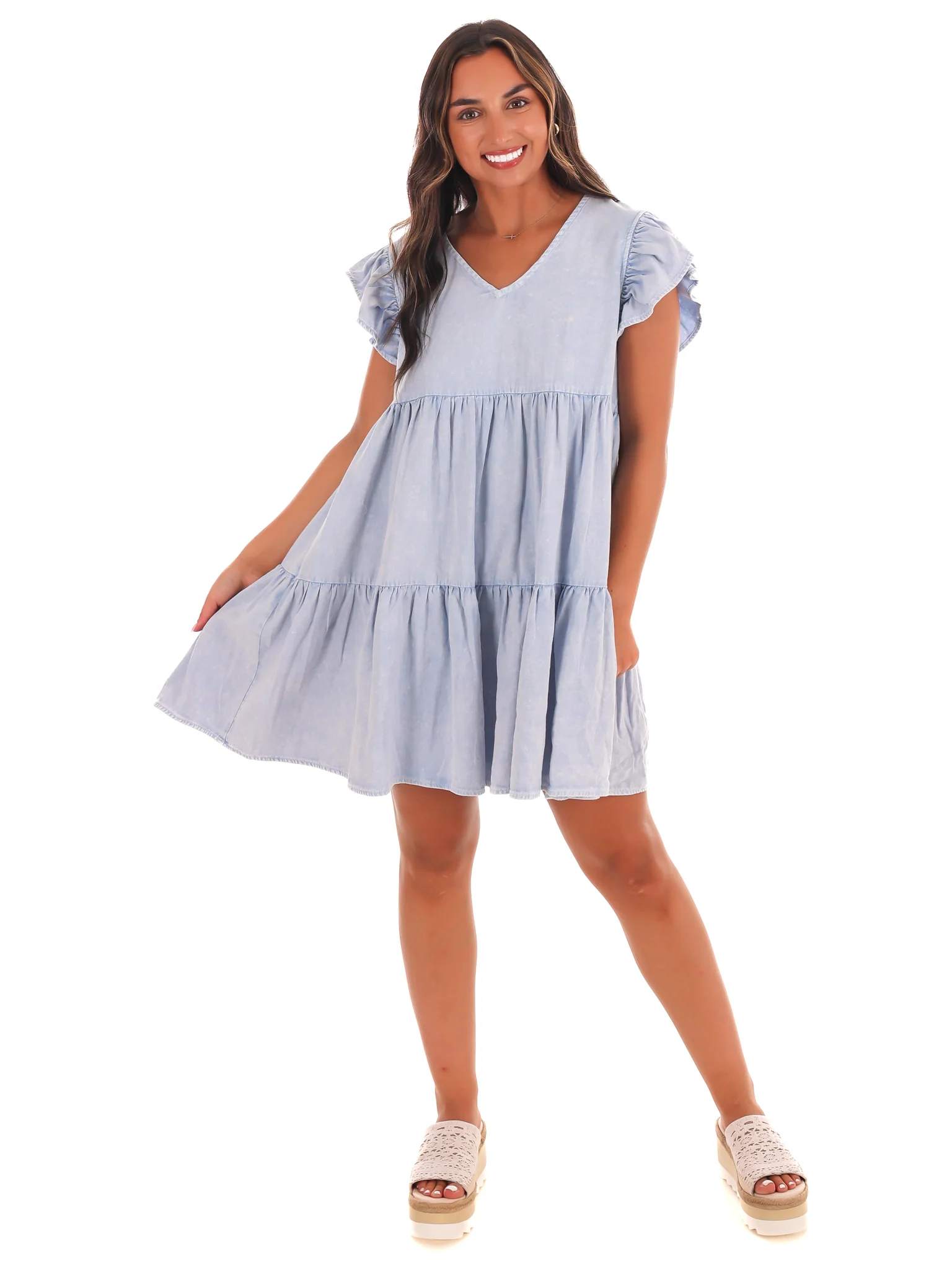 Where We Started Babydoll Dress - Image 2