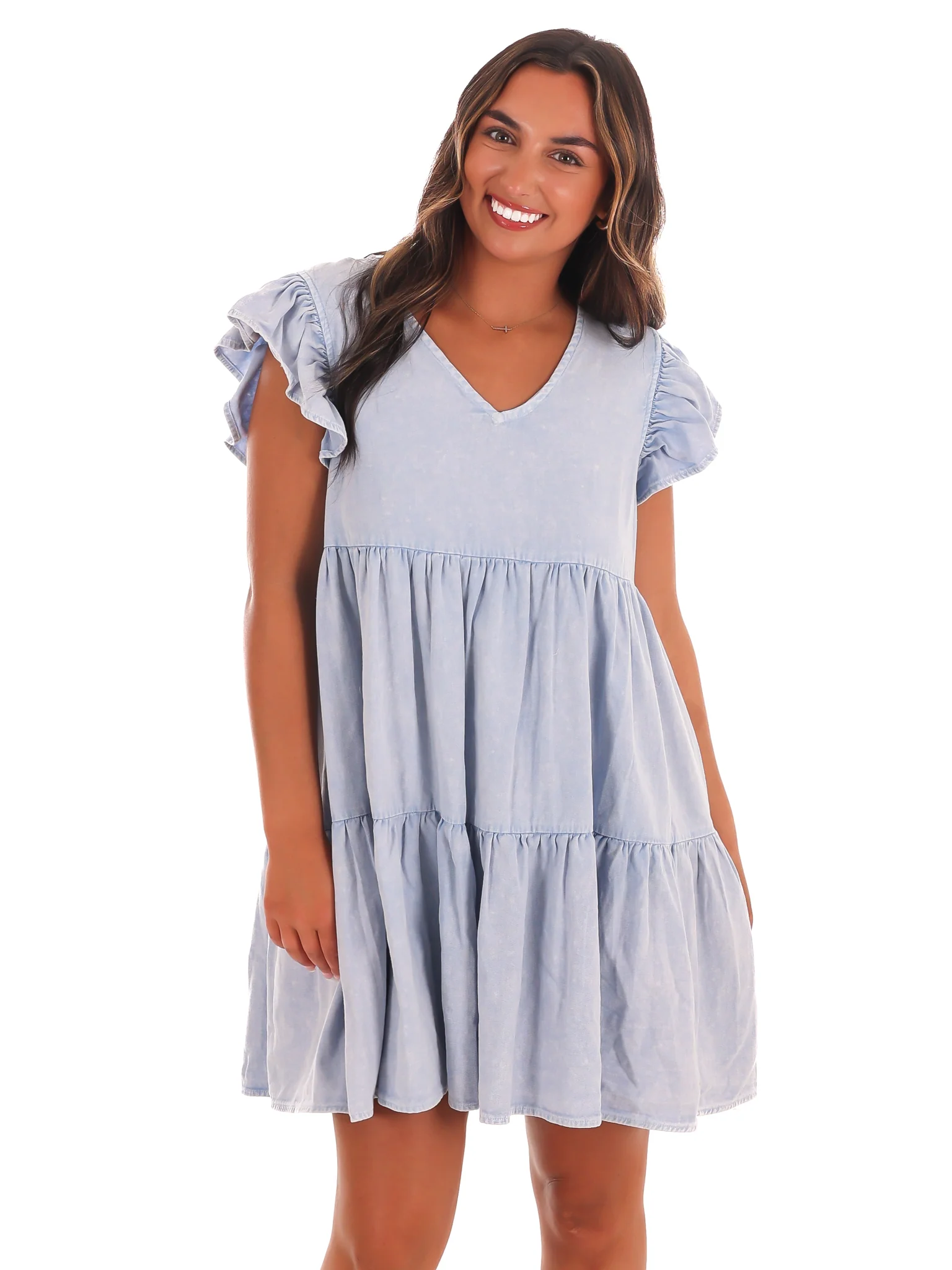 Where We Started Babydoll Dress - Image 5