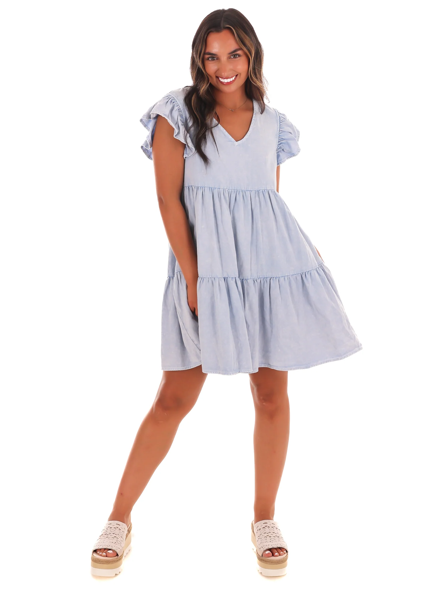 Where We Started Babydoll Dress - Image 7