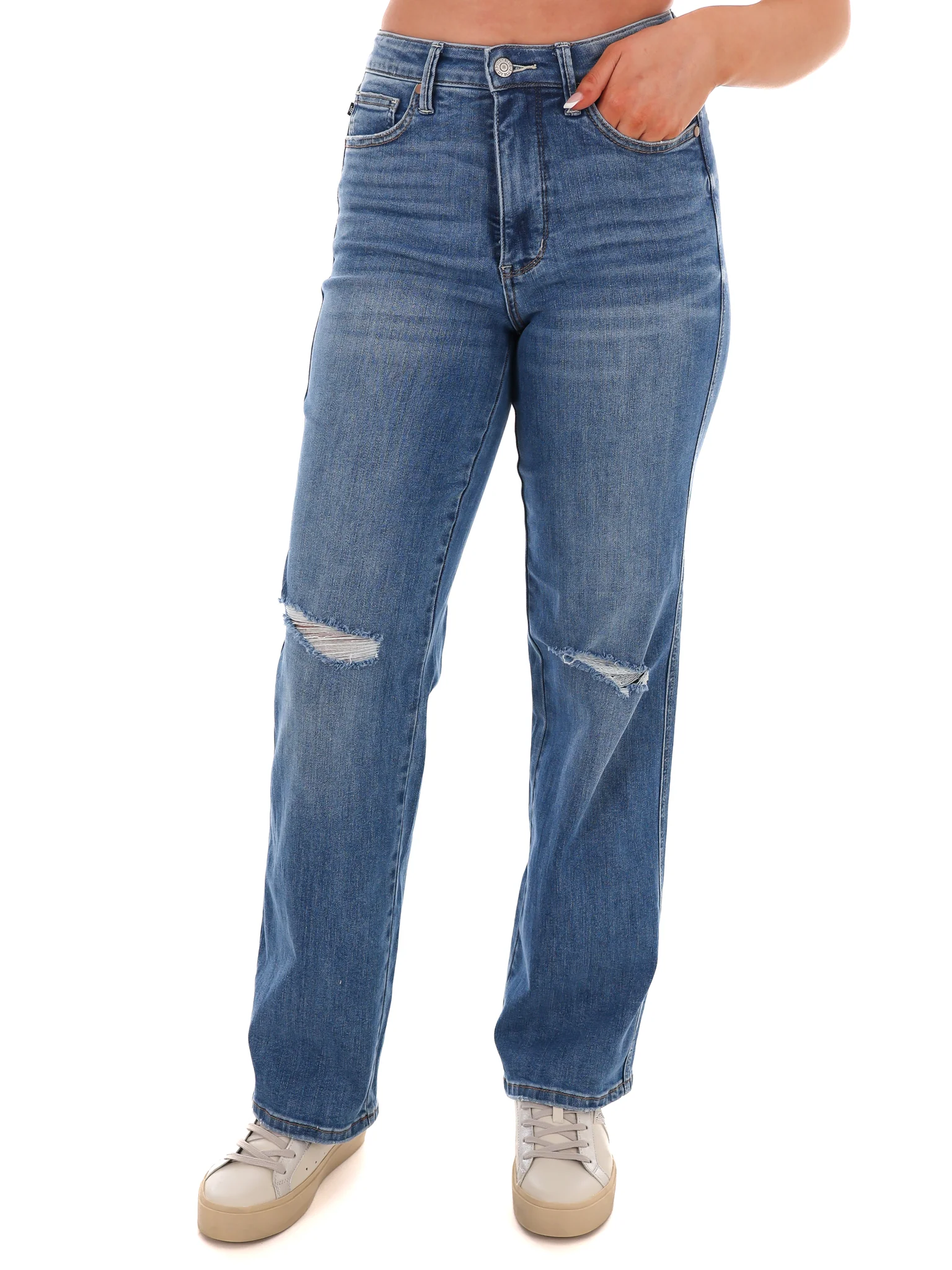 Wild As Her Tummy Control Straight Jeans - Image 2