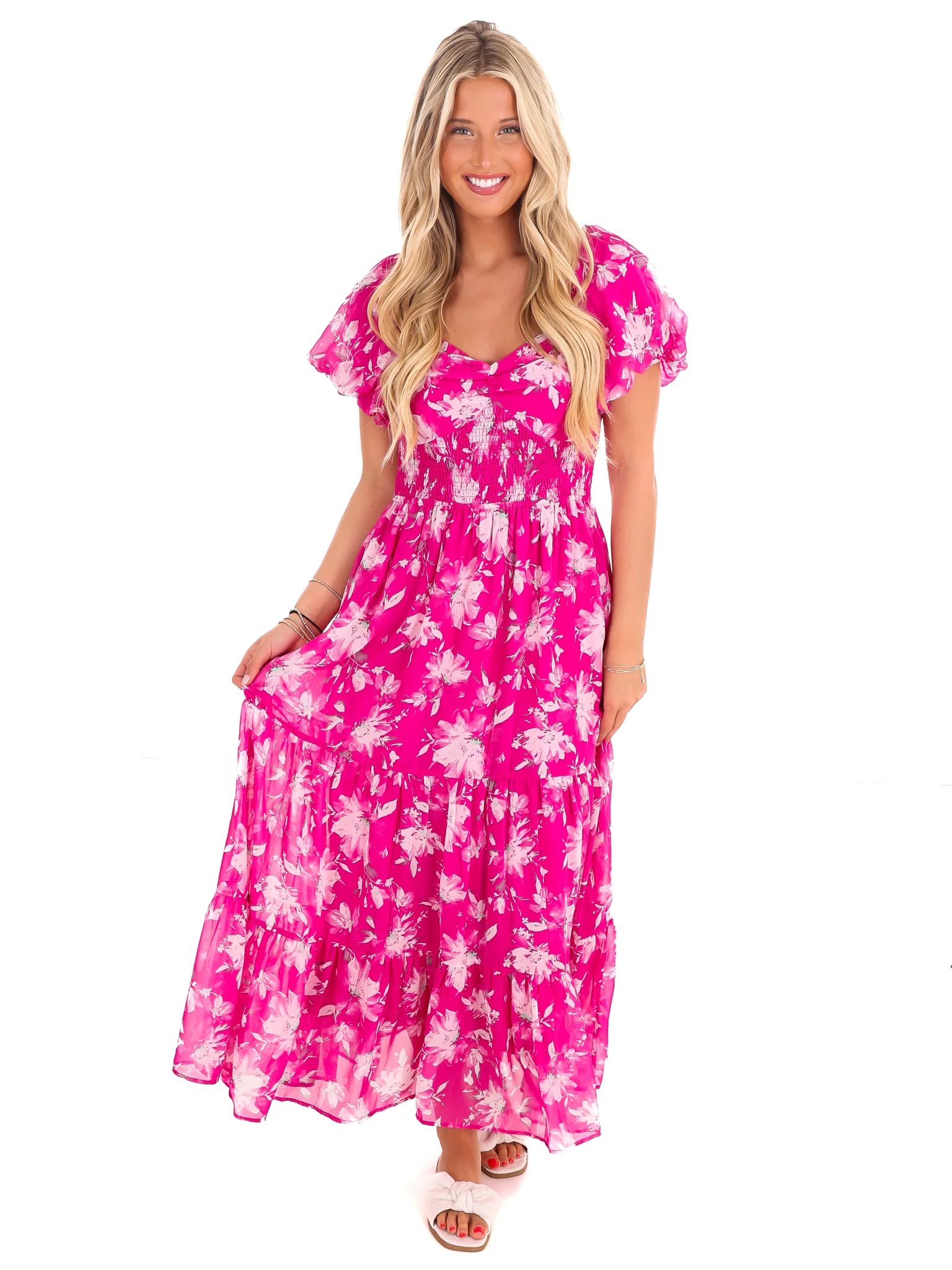 Wishful Thinking Floral Maxi Dress - Image 11