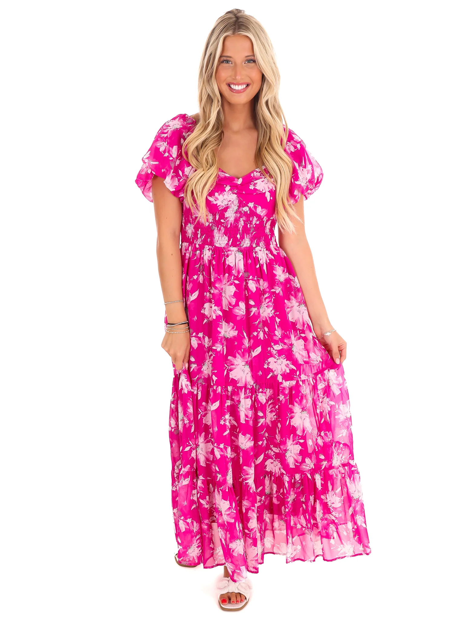 Wishful Thinking Floral Maxi Dress - Image 9
