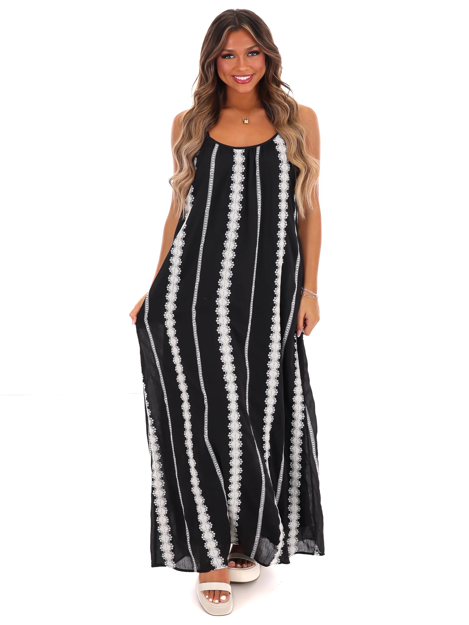 Without Me Contrast Shift Dress - Image 8