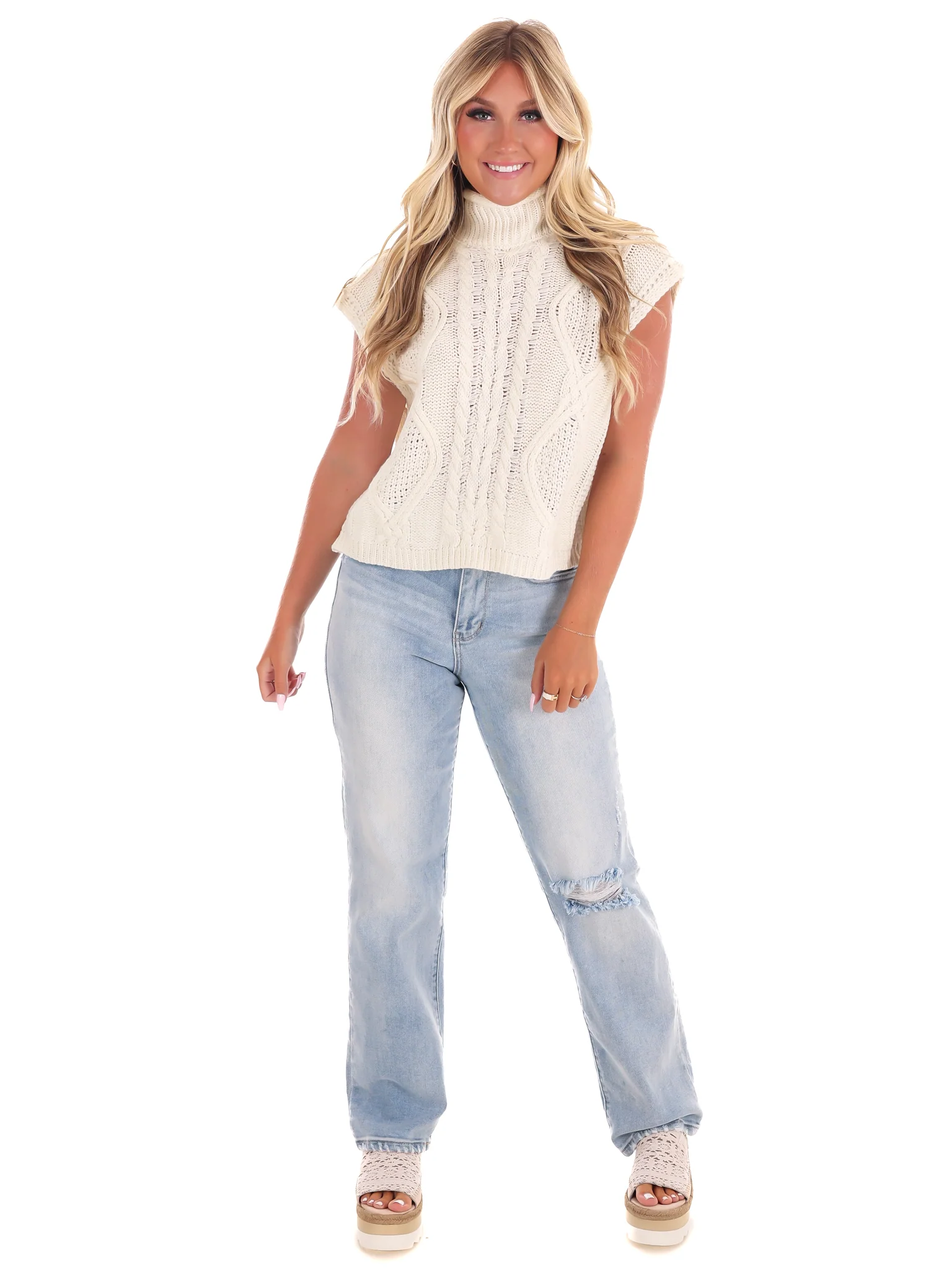 Wondering Why Sweater Vest - Image 24