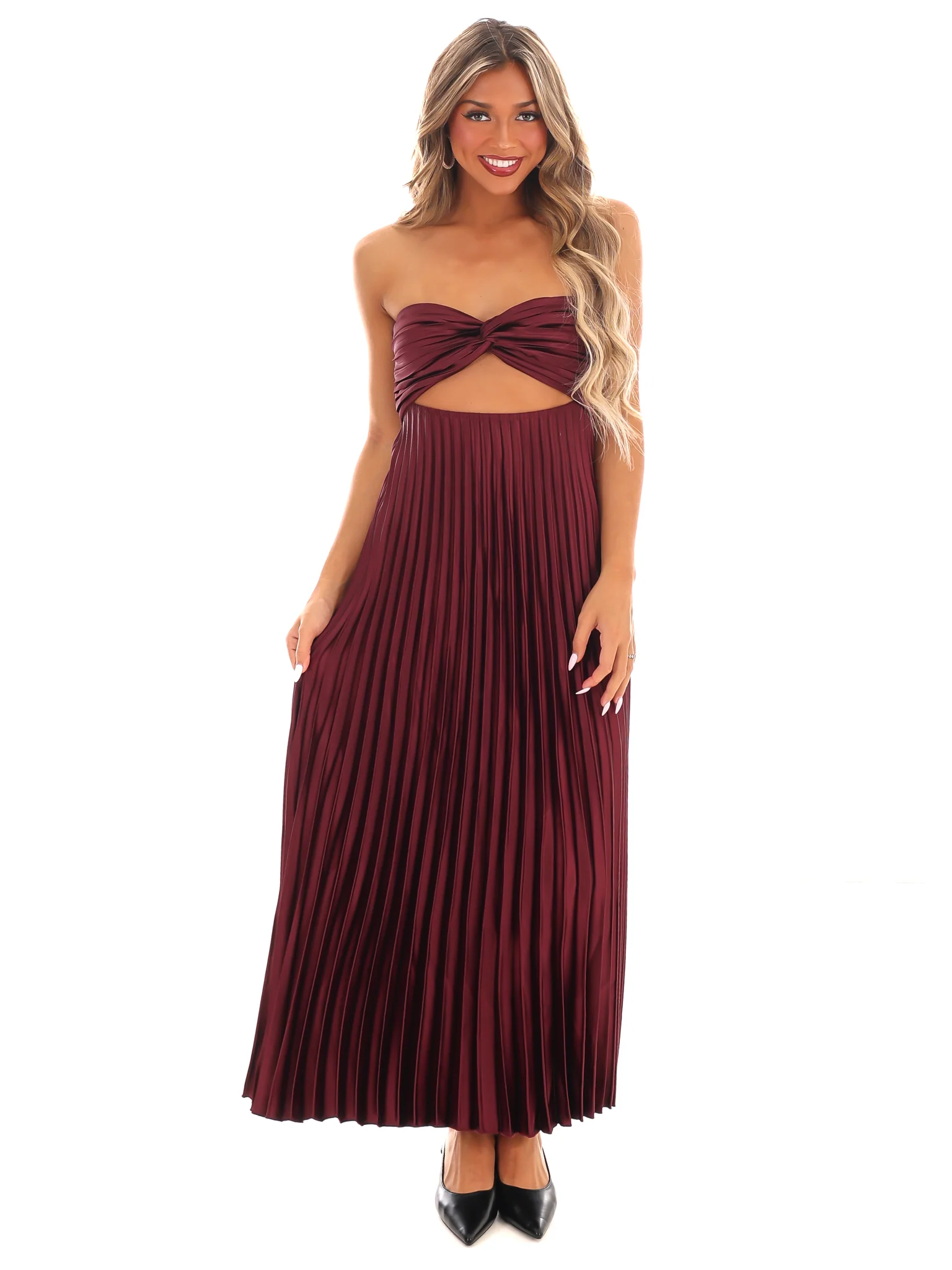 Worth the Wait Flowy Maxi Dress - Image 3