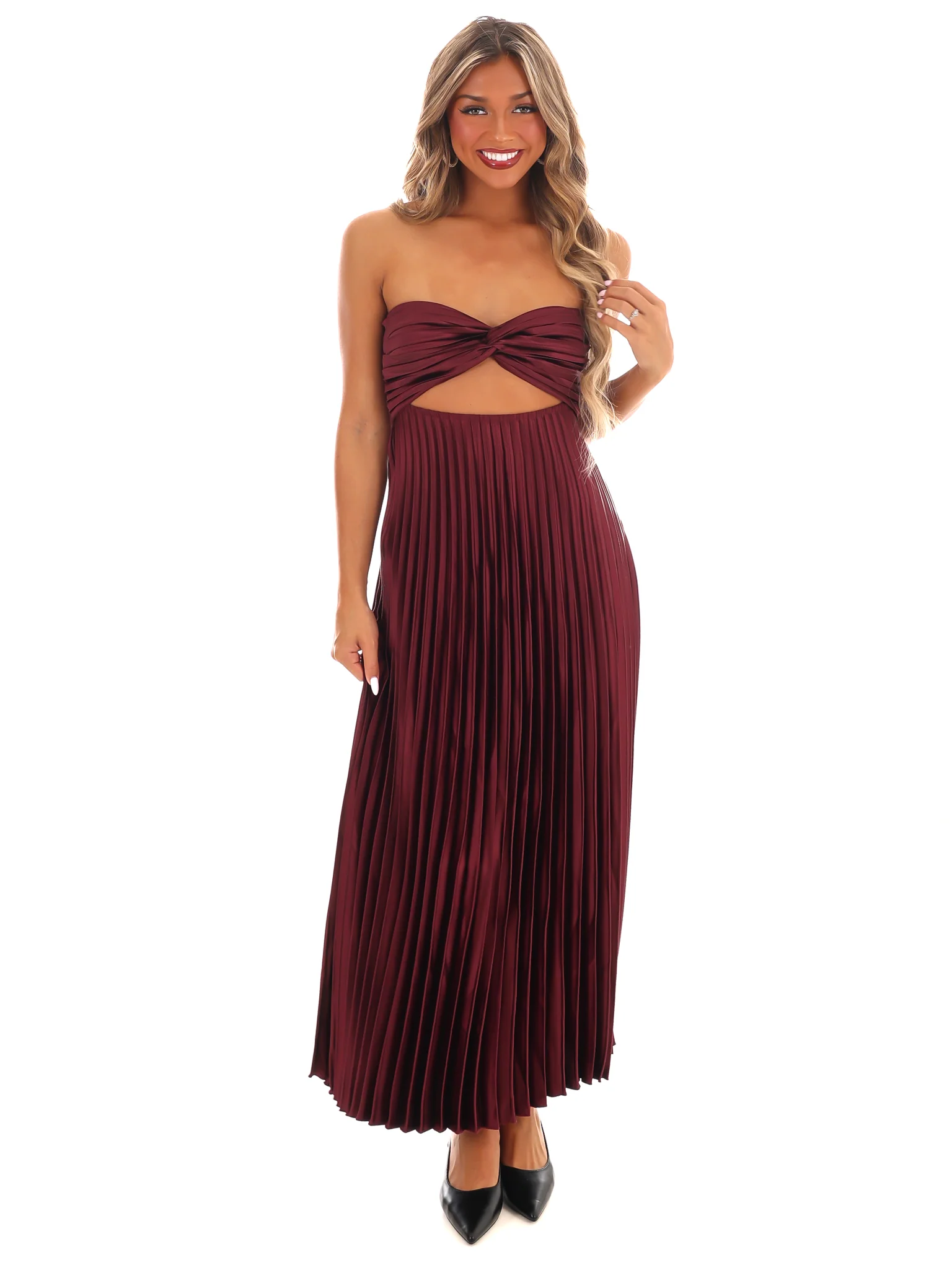 Worth the Wait Flowy Maxi Dress - Image 4