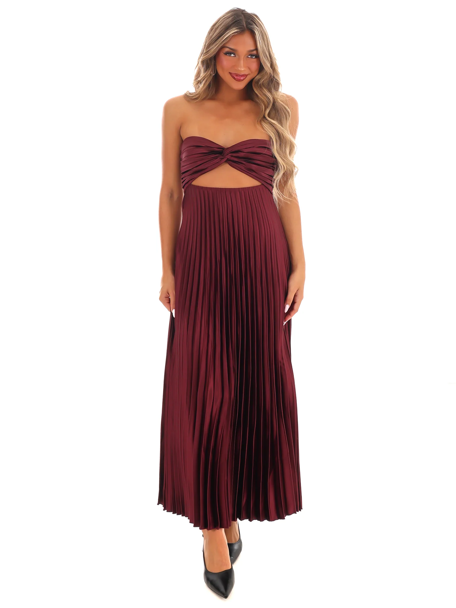 Worth the Wait Flowy Maxi Dress - Image 5