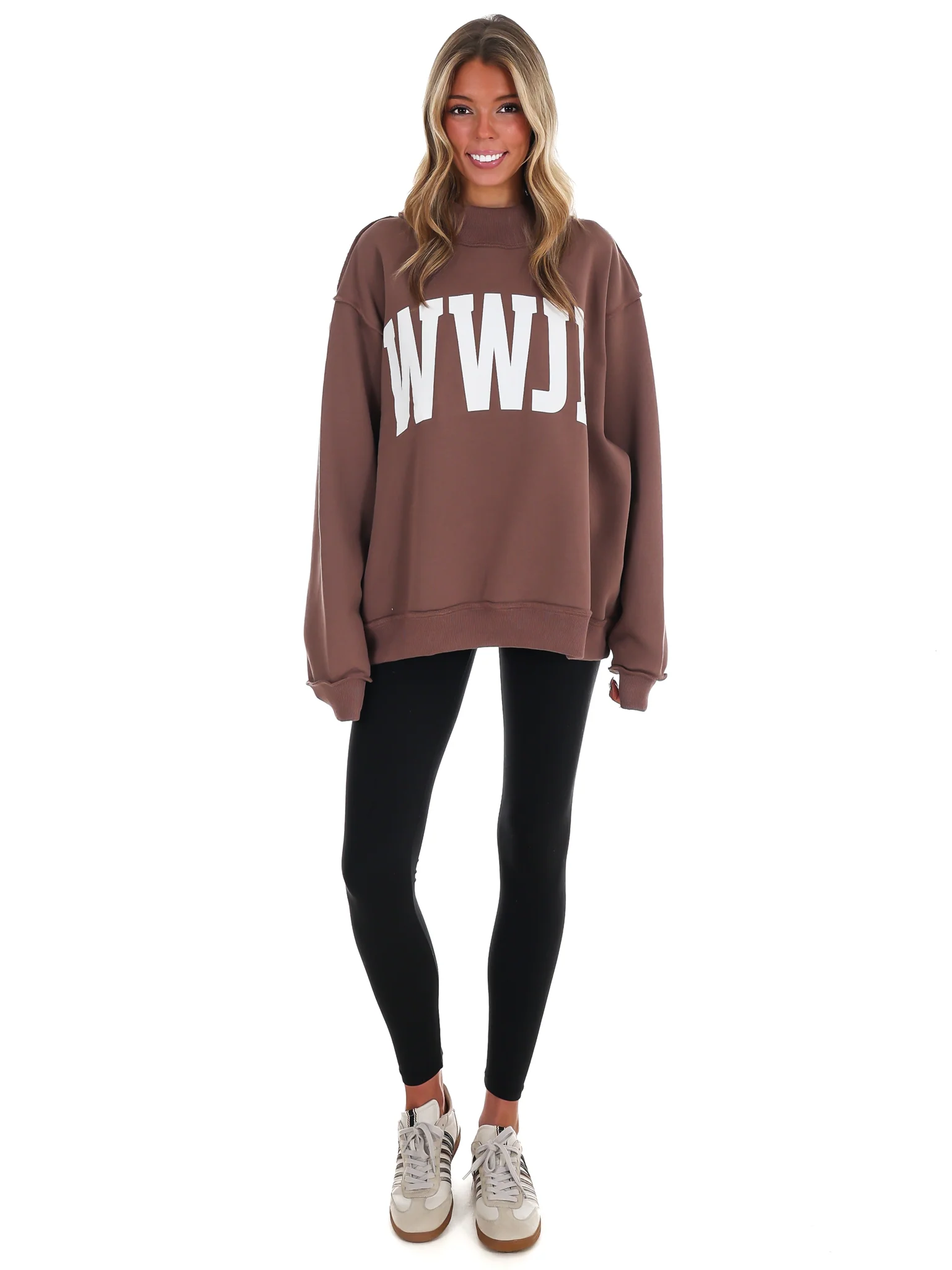 WWJD & Amen Reversible Mock Neck Sweatshirt - Image 15