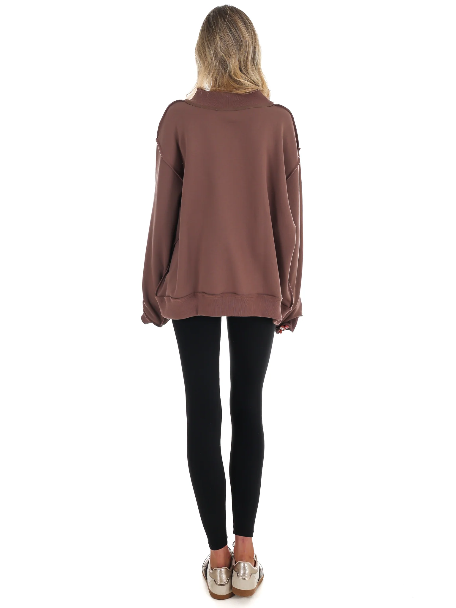 WWJD & Amen Reversible Mock Neck Sweatshirt - Image 24