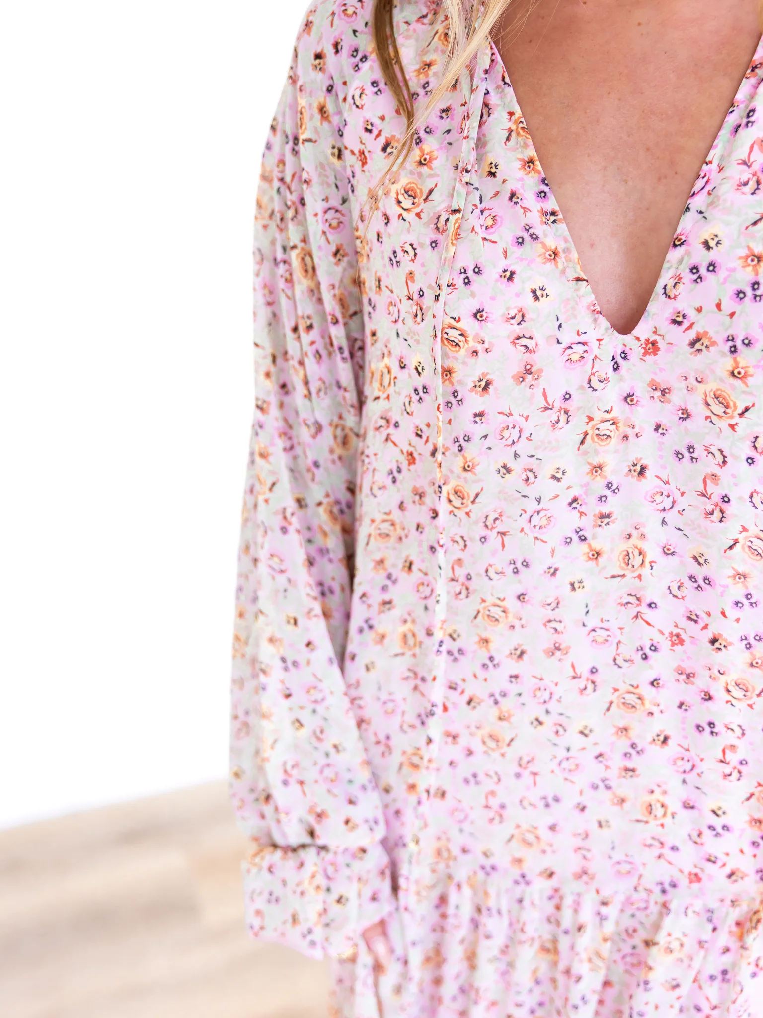 You Belong Floral Maxi Dress - Image 3