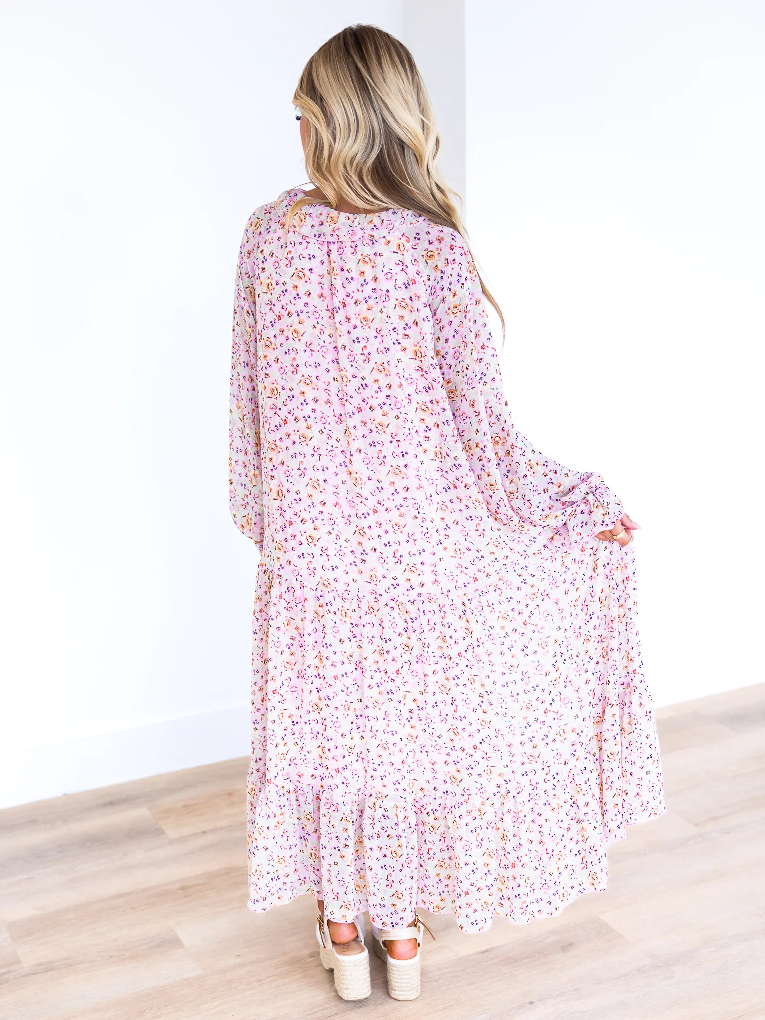 You Belong Floral Maxi Dress - Image 4