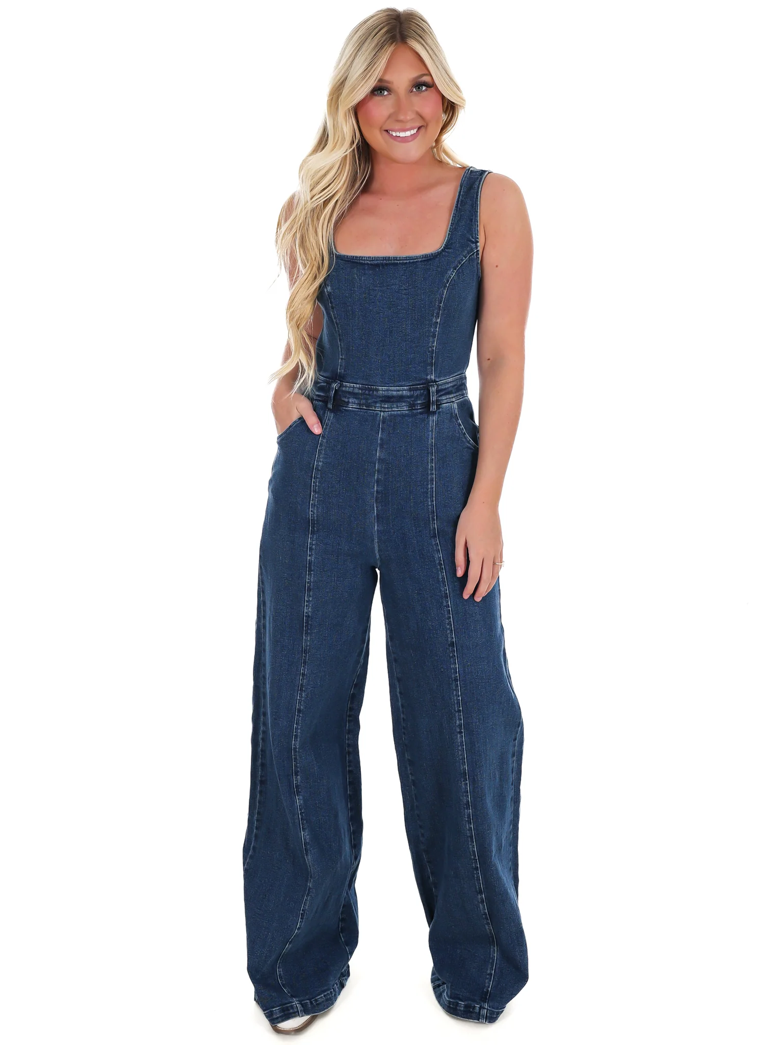 You Matter Denim Jumpsuit - Image 3