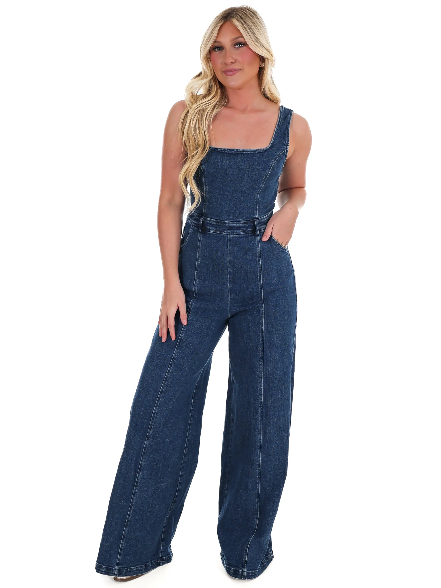You Matter Denim Jumpsuit - Image 4