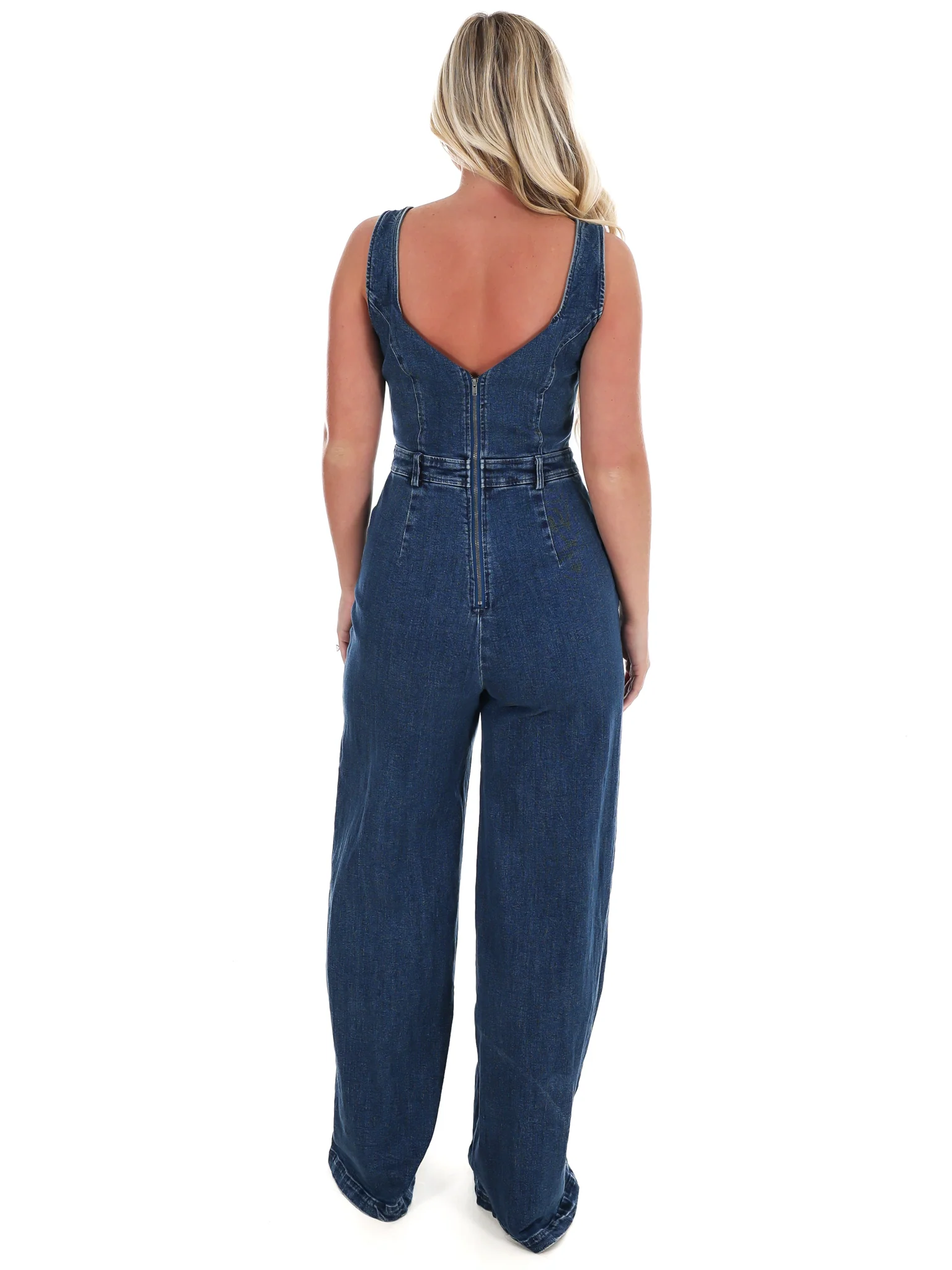 You Matter Denim Jumpsuit - Image 7