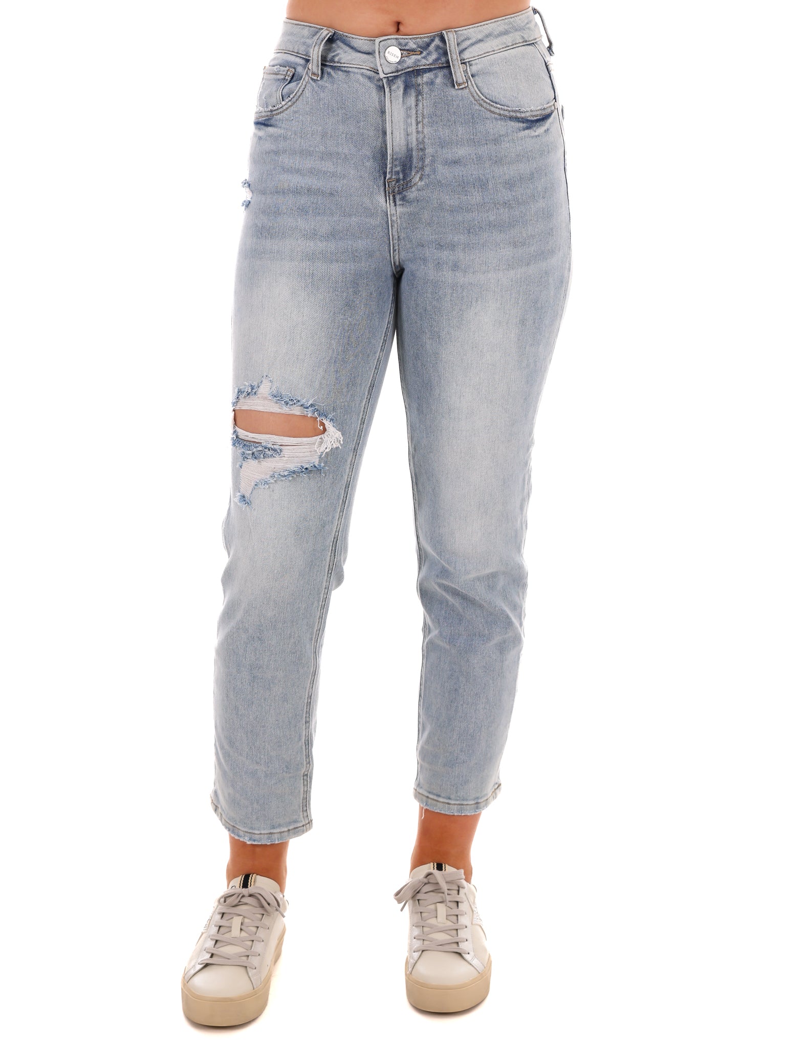 You Send Me High Waist Straight Jeans - Image 3