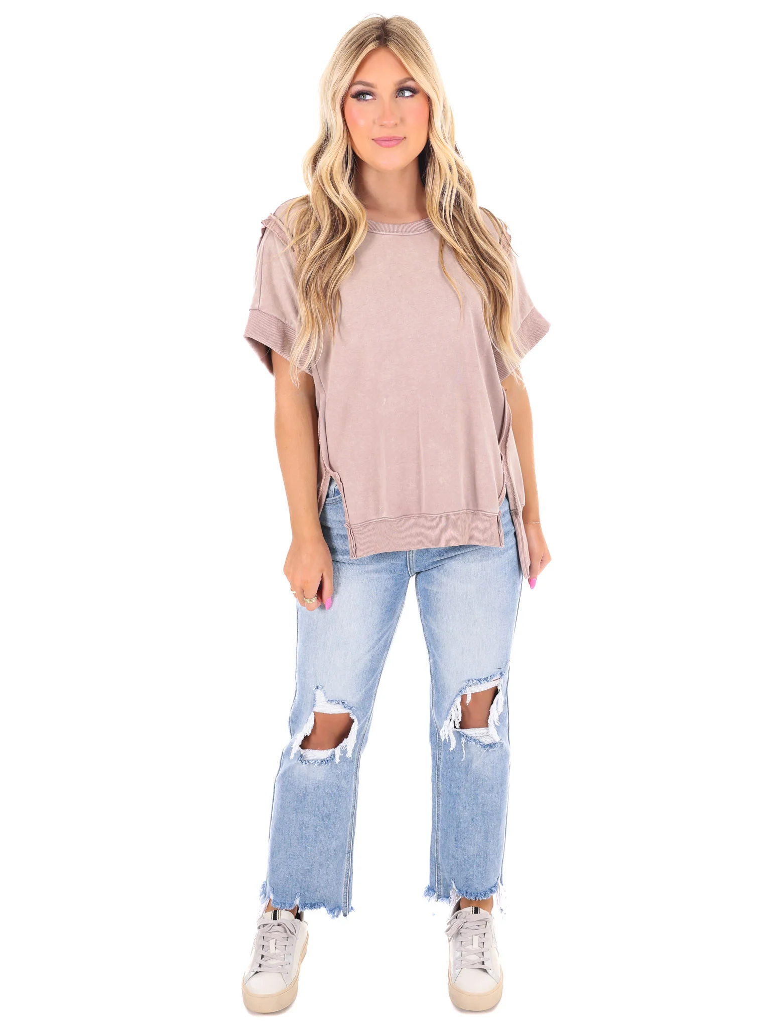 You Were Mine Oversized Top - Image 11