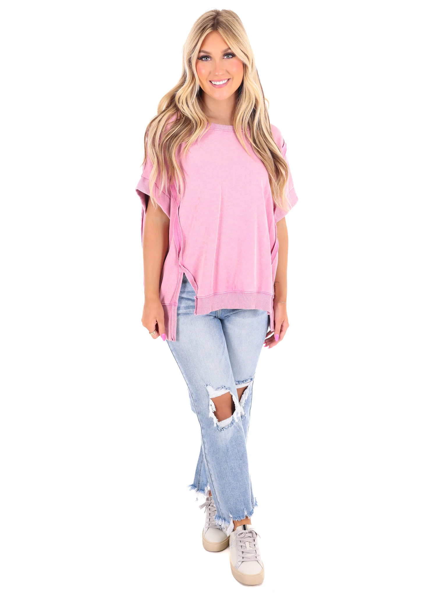 You Were Mine Oversized Top - Image 6