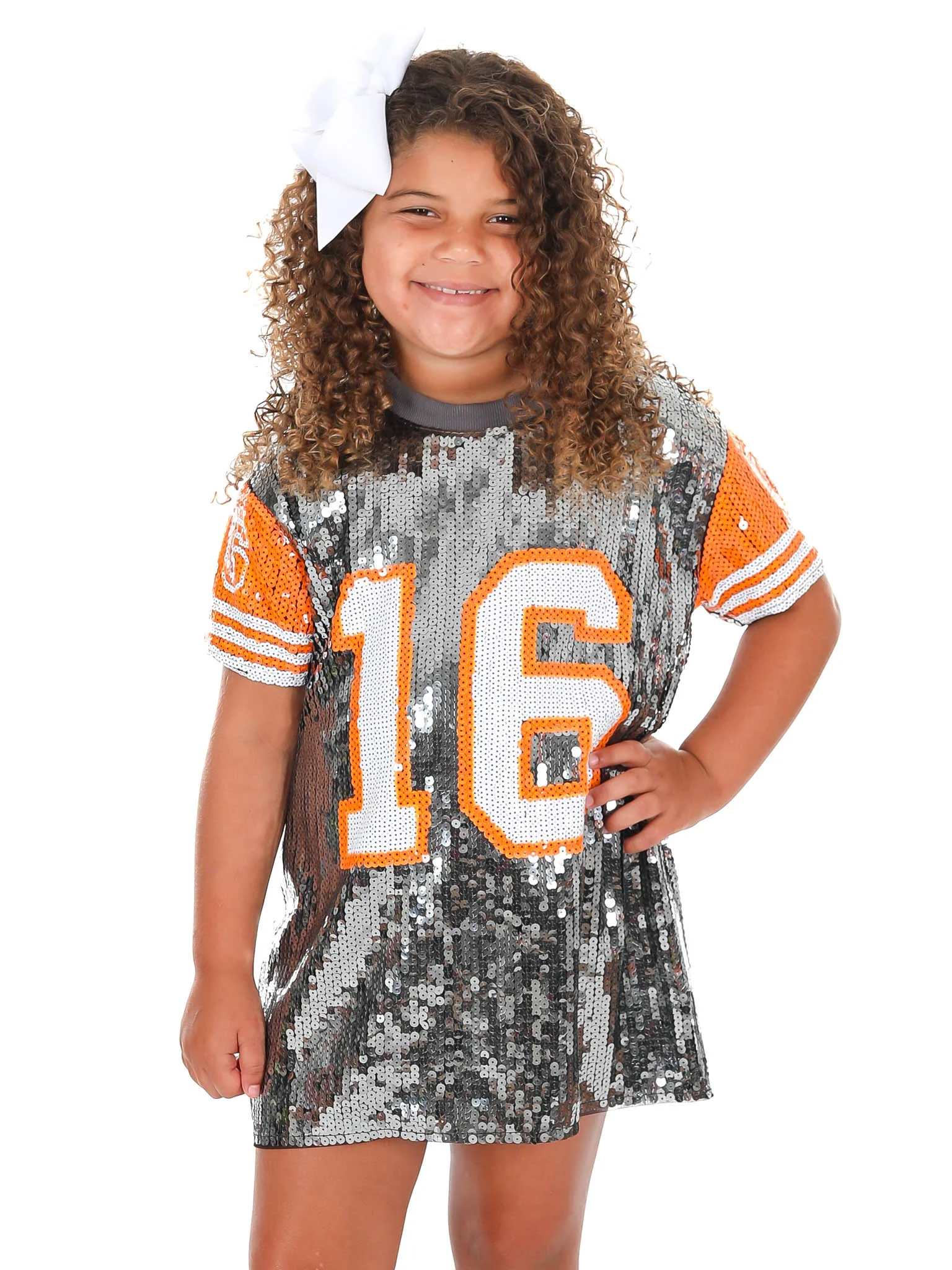 Youth 16 Sequin Jersey Dress - Image 13