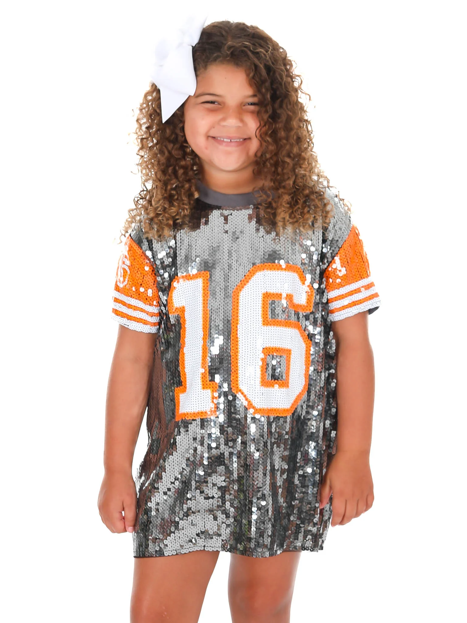 Youth 16 Sequin Jersey Dress - Image 15