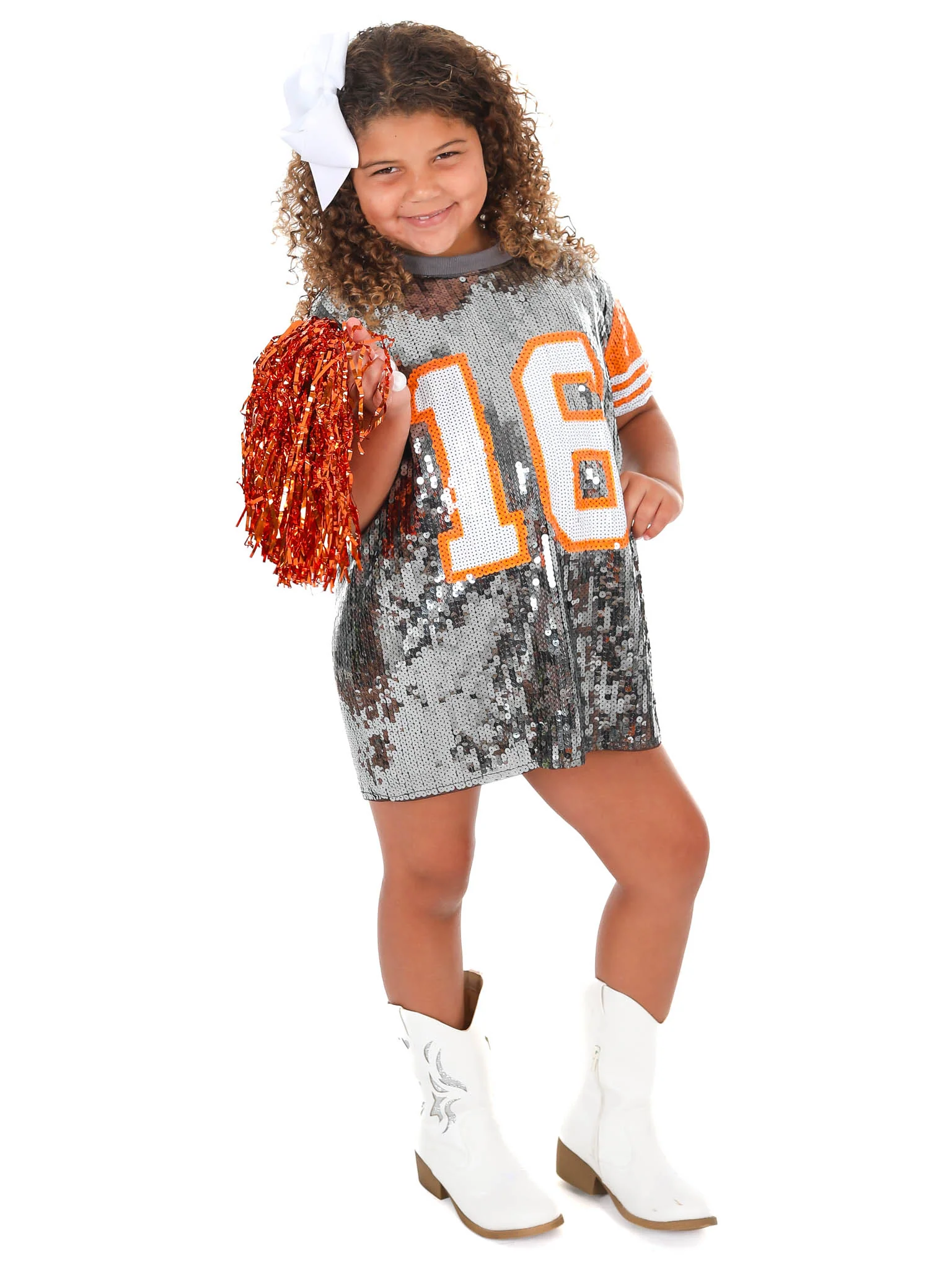 Youth 16 Sequin Jersey Dress - Image 20