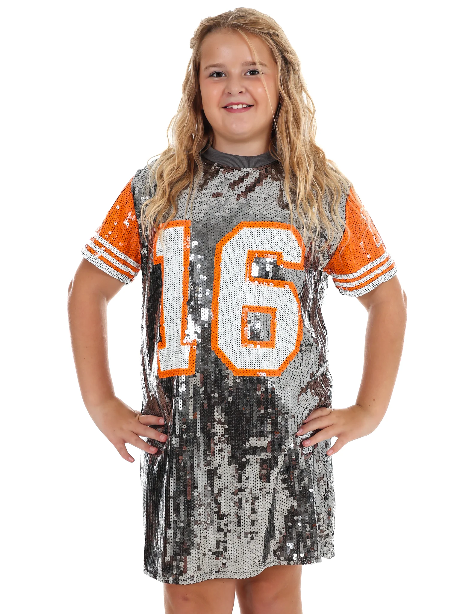 Youth 16 Sequin Jersey Dress - Image 22