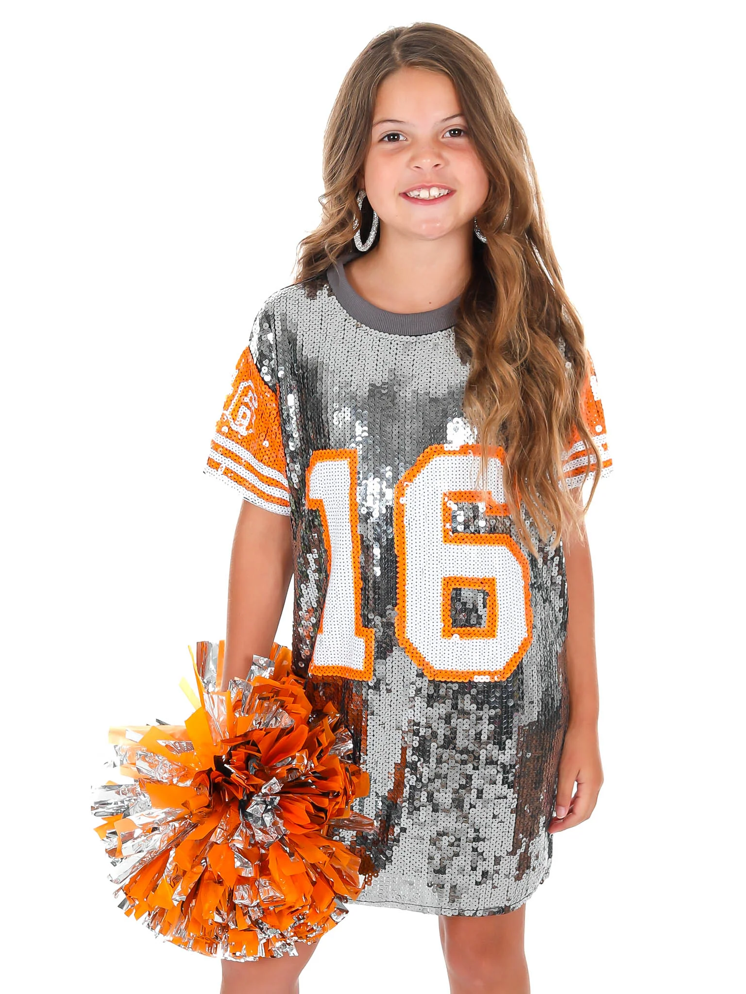 Youth 16 Sequin Jersey Dress - Image 5